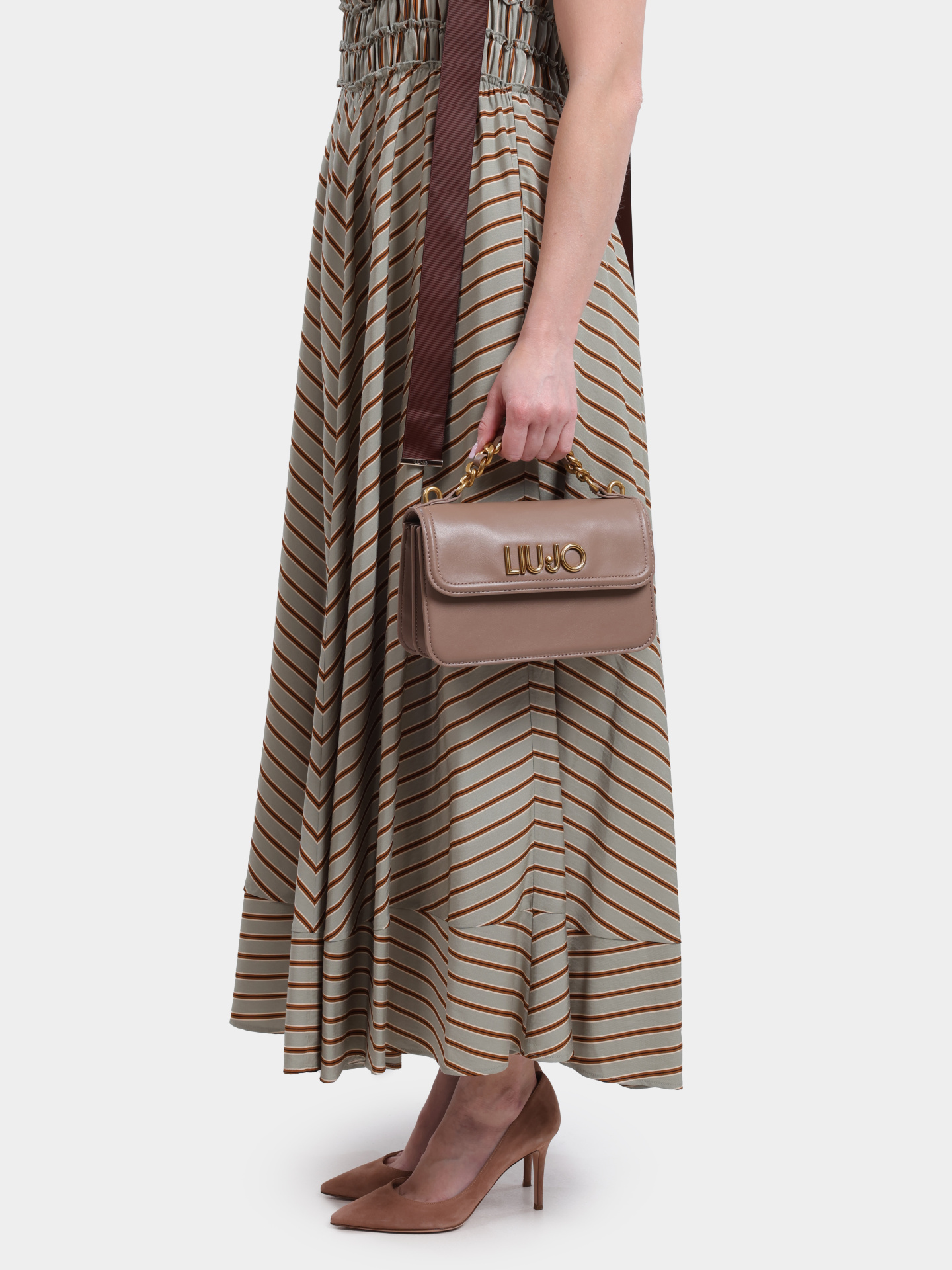 Cумка Liu-Jo AA6121 E0958 71409 коричневая женская — купить в интернет-магазине Verdistore