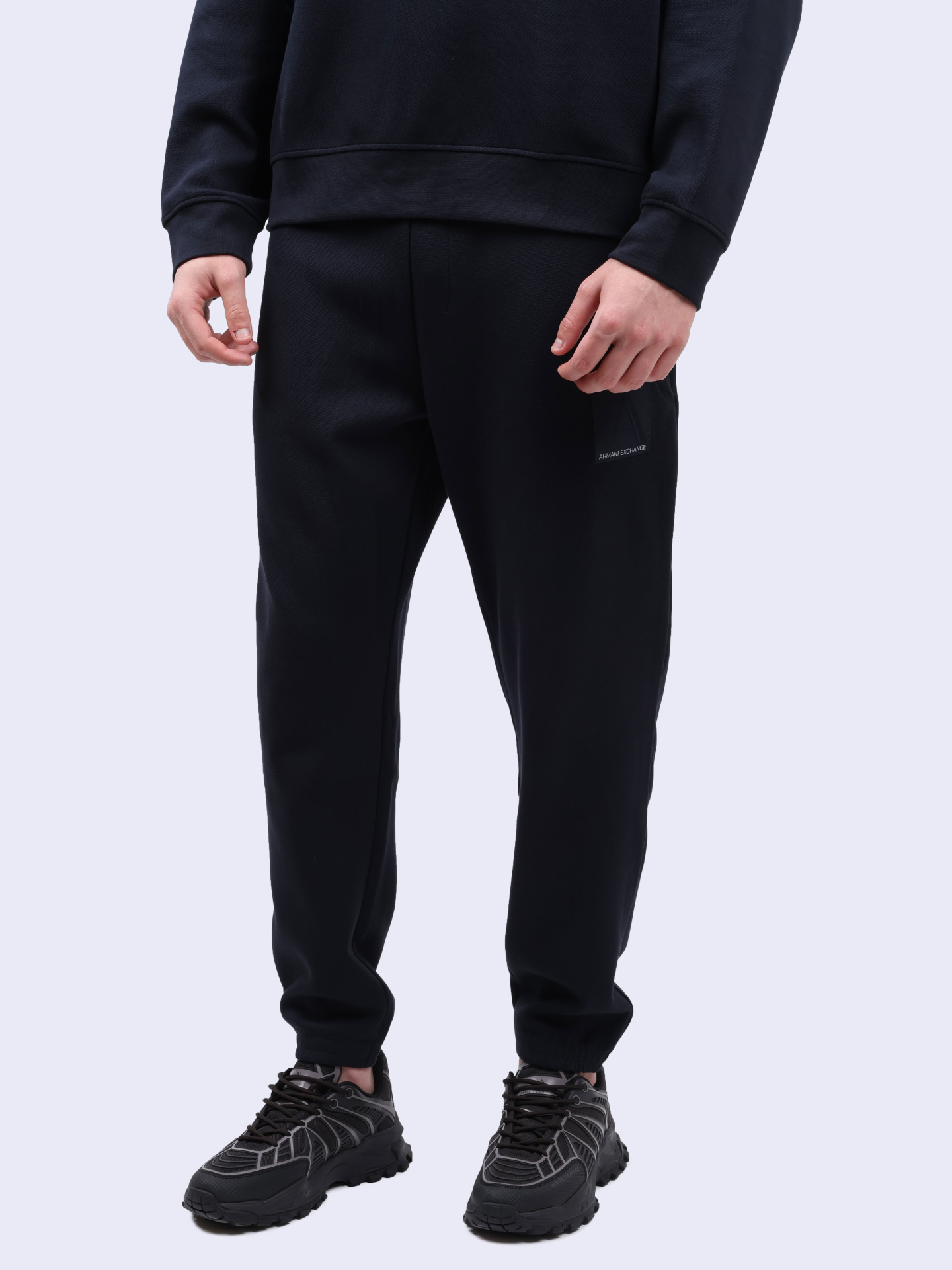 Мастерка Armani Exchange 6DZMJL ZJZGZ 17AC мужская с капюшоном — купить в интернет-магазине Verdistore