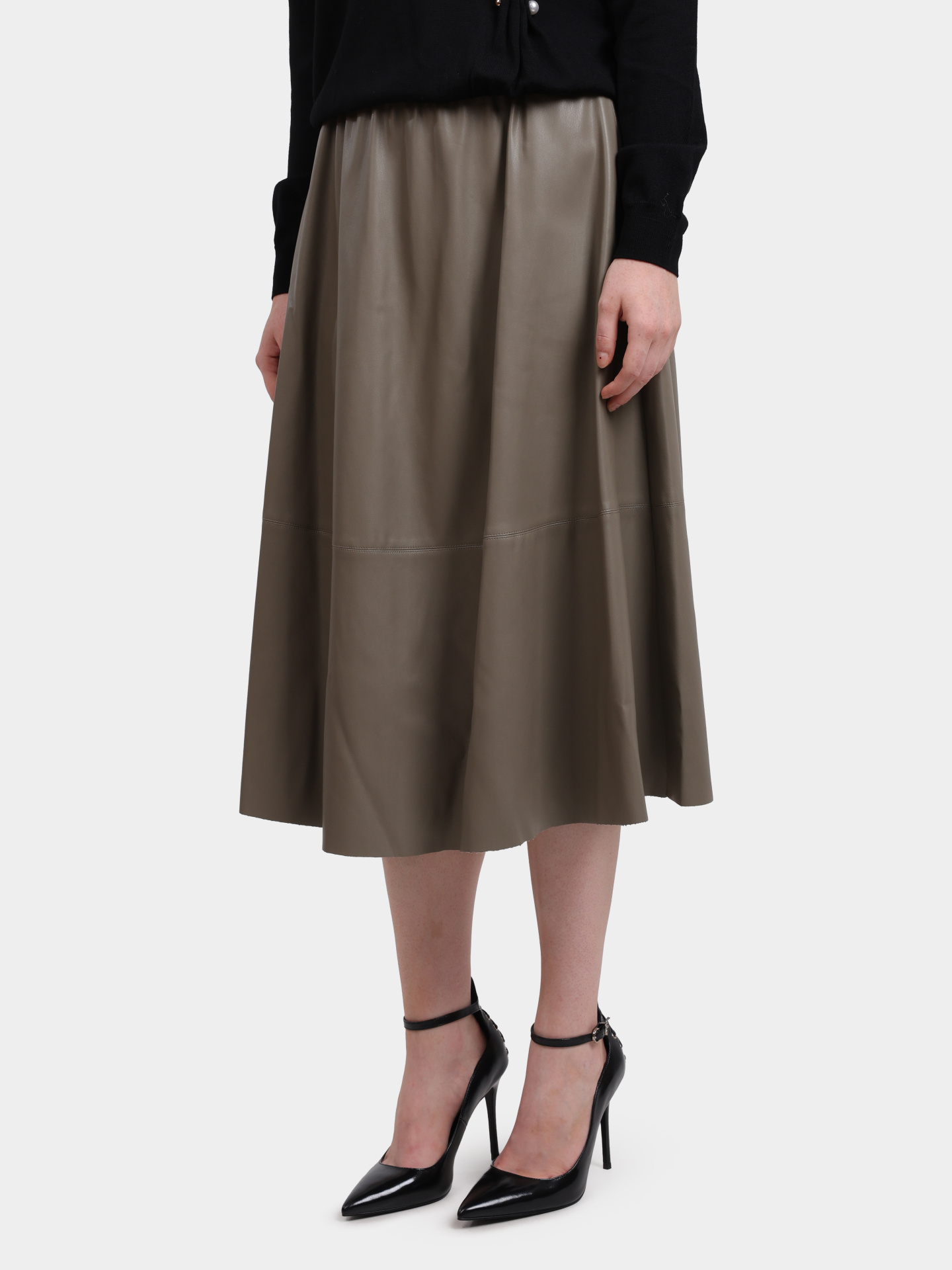 Юбка Liu-Jo CF5015 E0624 X0707 хаки женская — купить в интернет-магазине Verdistore