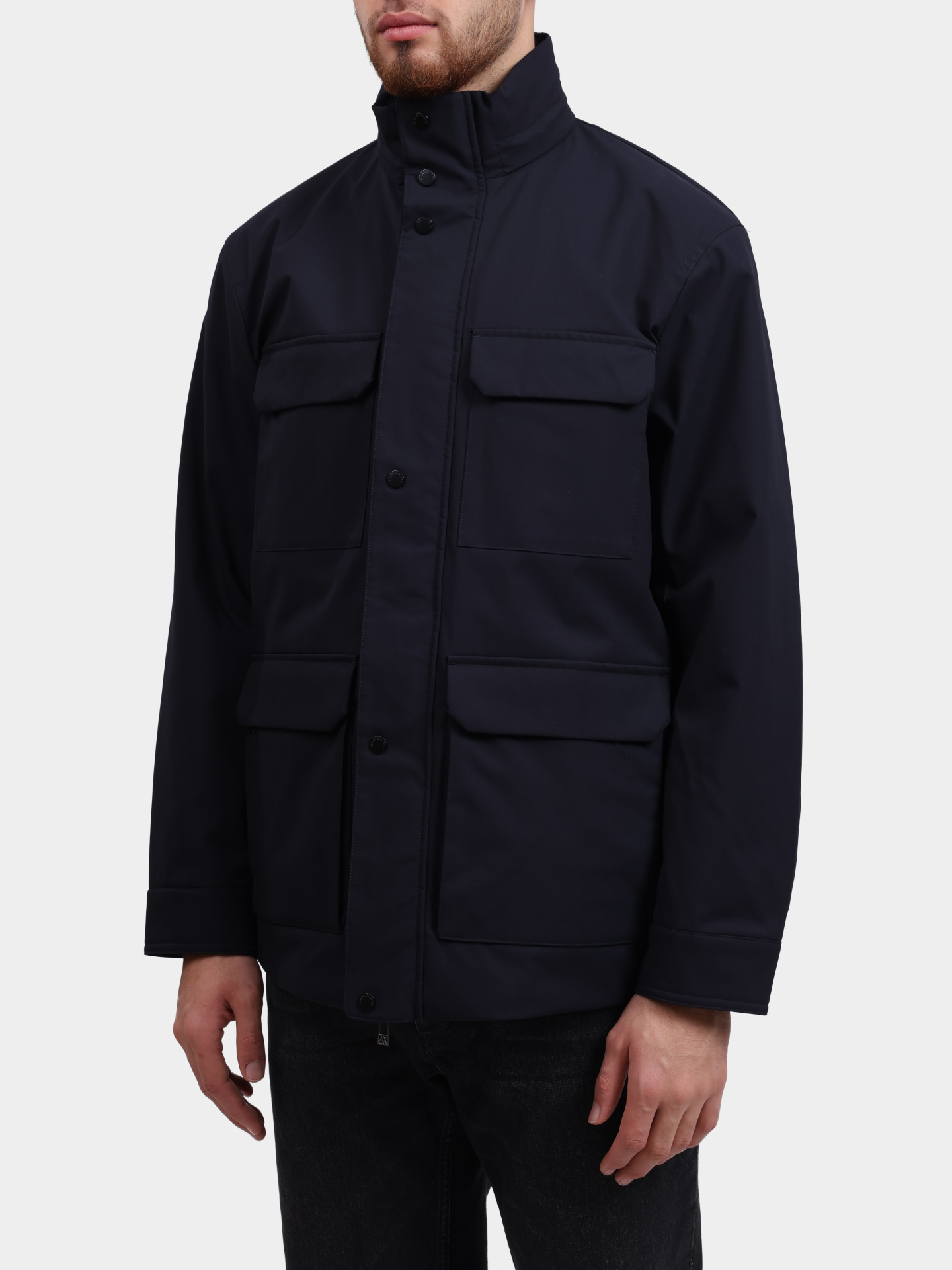 Куртка Armani Exchange XM001127 AF16595 UB101 темно-синяя мужская — купить в интернет-магазине Verdistore