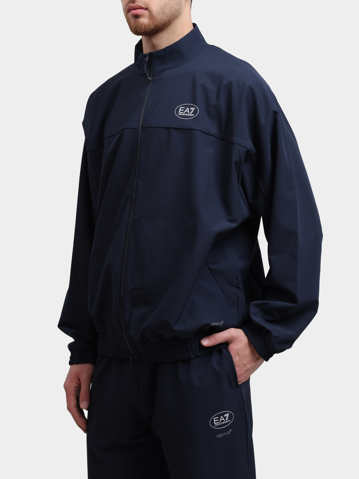 Костюм спортивный EA7 7M000836 AF13555 UB102 темно-синий мужской — купить в интернет-магазине Verdistore
