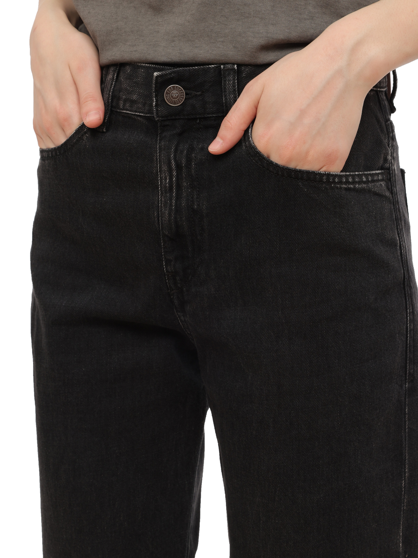 Джинсы Diesel A03620068HN02 черные женские — купить в интернет-магазине Verdistore