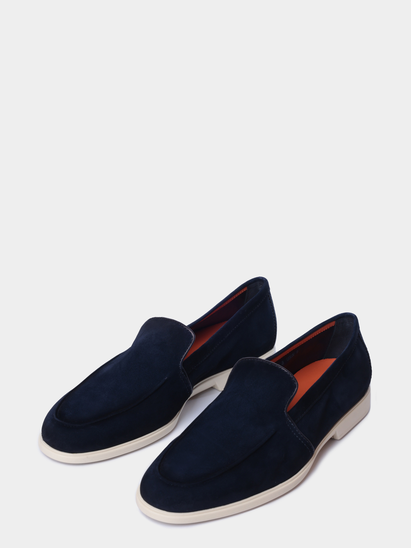 Лоферы Santoni MGAG18829TICSEAAU60 замшевые мужские — купить в интернет-магазине Verdistore