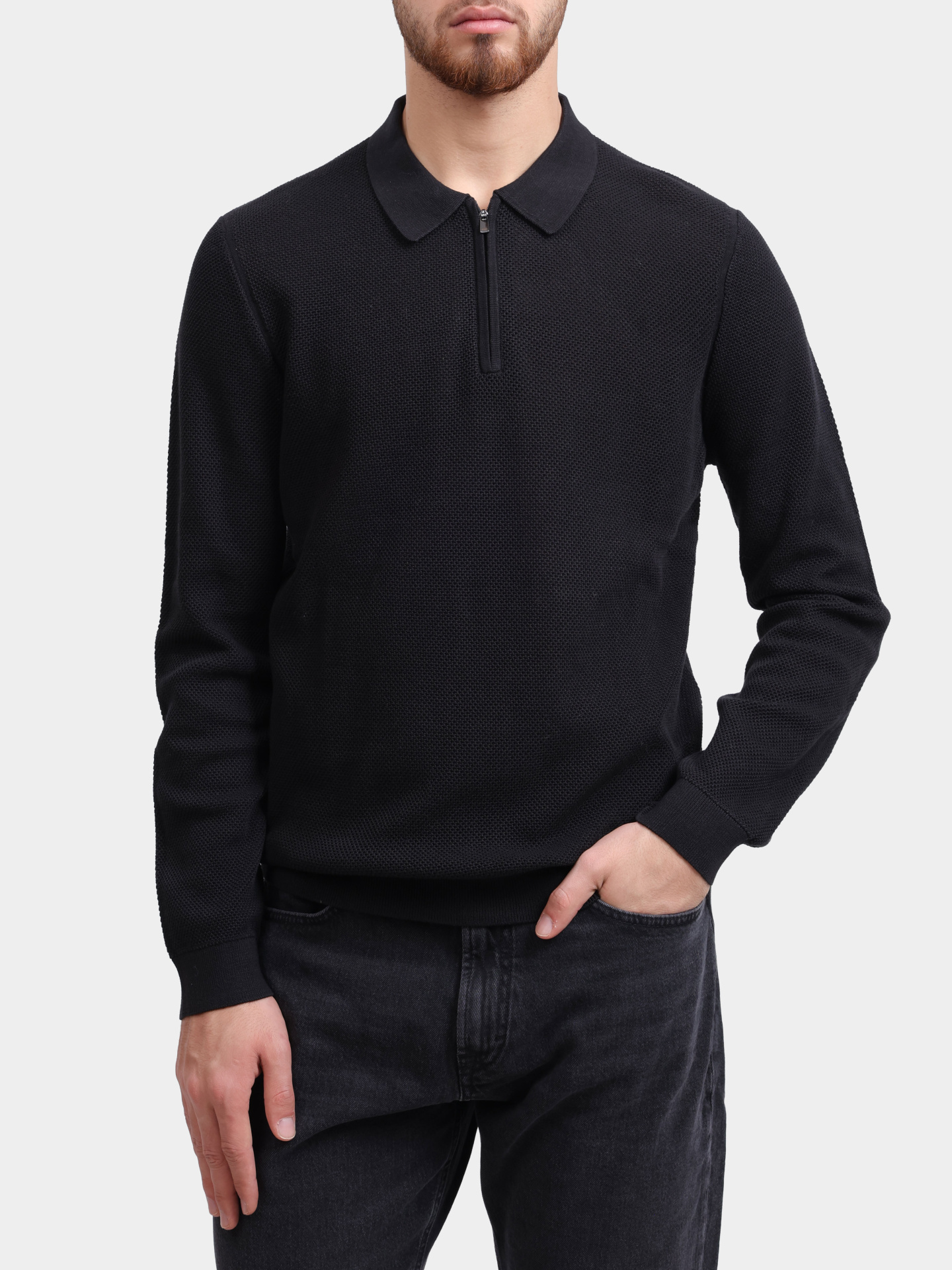 Джемпер Joop! 17 JK-04Nadimo 10019794 001 черный мужской — купить в интернет-магазине Verdistore