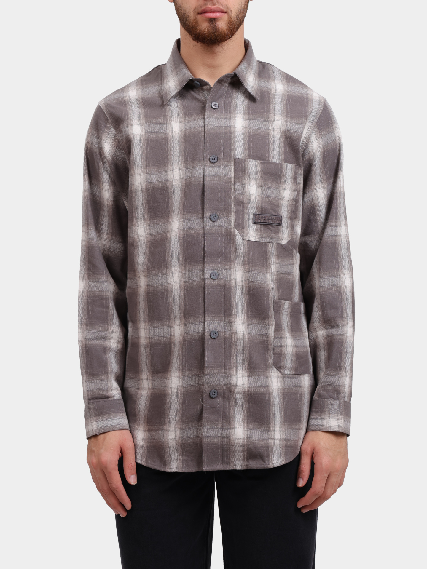 Рубашка Armani Exchange XM001149 AF16626 F1092 клетчатая мужская — купить в интернет-магазине Verdistore