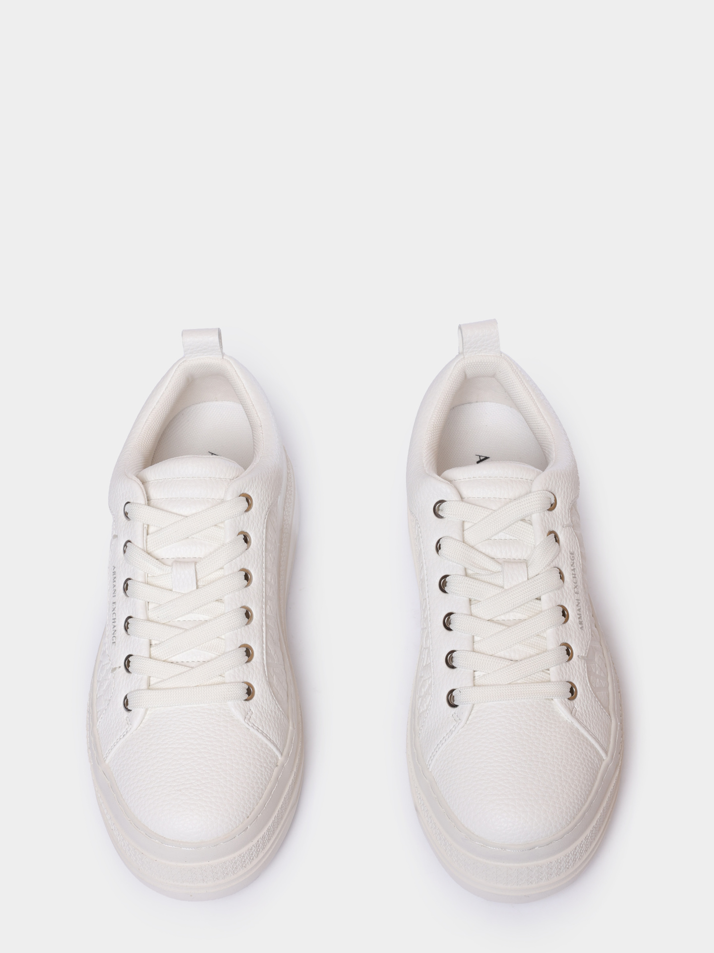 Кеды Armani Exchange XW001630 AF17351 U0011 белые женские — купить в интернет-магазине Verdistore