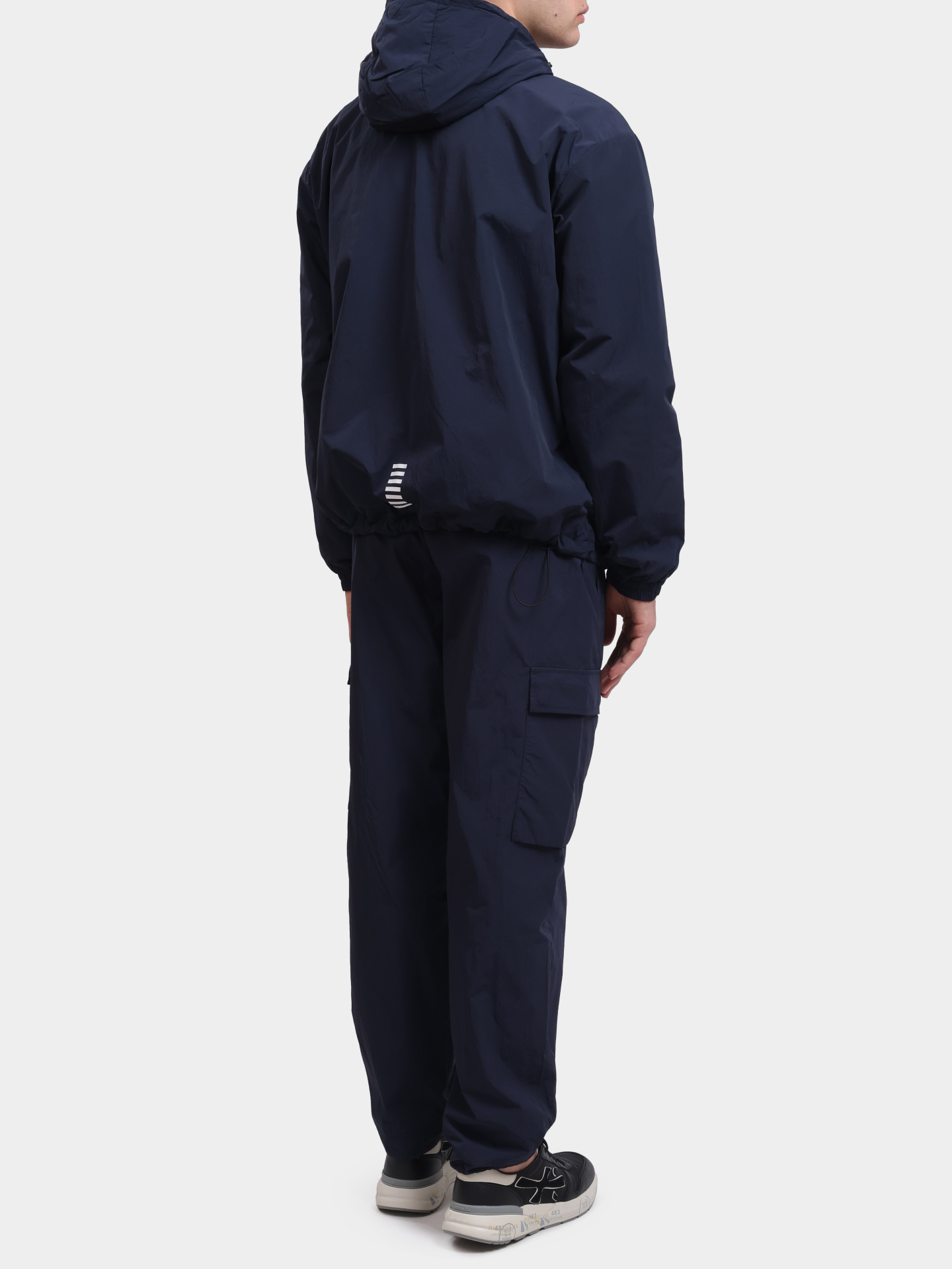 Мастерка EA7 7M000790 AF13190 UB102 синяя мужская — купить в интернет-магазине Verdistore