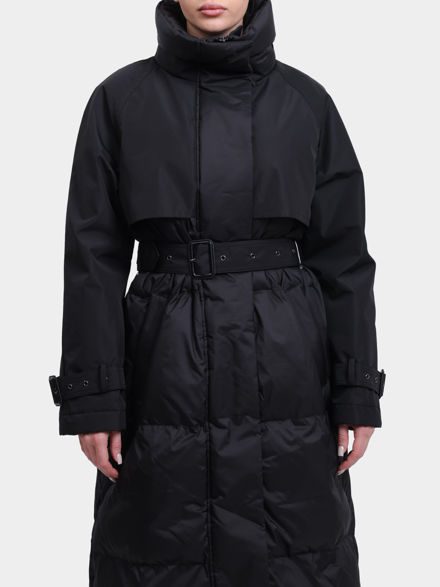 Пальто 58 254C58Chiara 10012095 001 черное женское — купить в интернет-магазине Verdistore