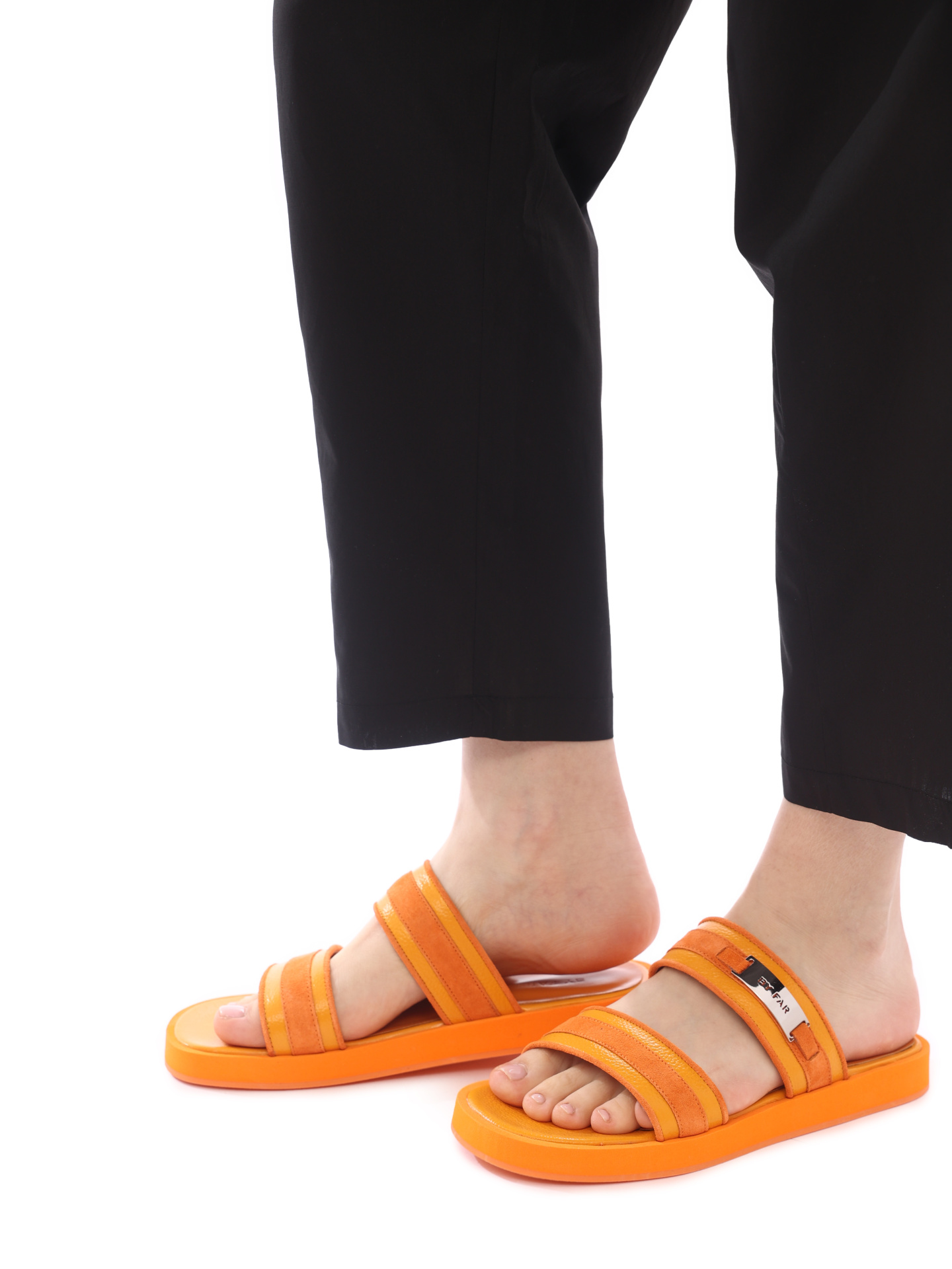 Сандалии By Far 22CRESSNFGG SNF кожаные женские — купить в интернет-магазине Verdistore