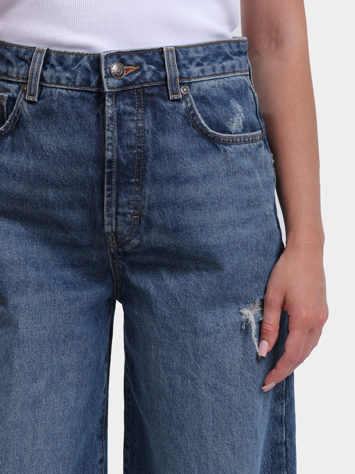 Джинсы Hugo 50530324 422 темно-синие женские — купить в интернет-магазине Verdistore