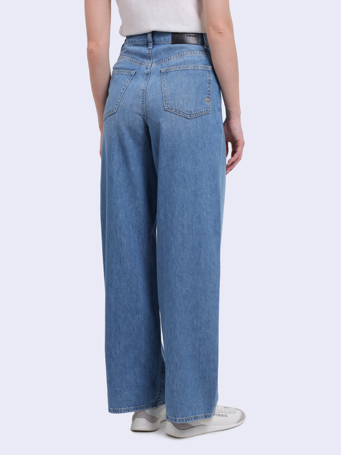 Джинсы Pinko 104601 A2DR PJO голубые женские — купить в интернет-магазине Verdistore