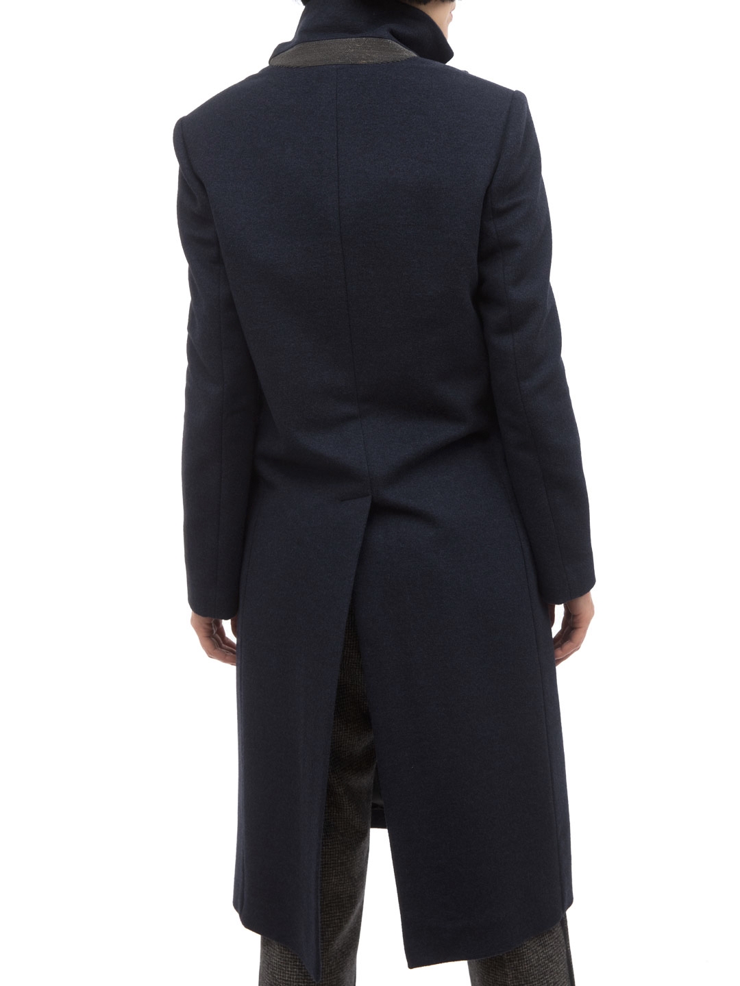 Пальто Brunello Cucinelli ME4174961 шерстяное женское — купить в интернет-магазине Verdistore