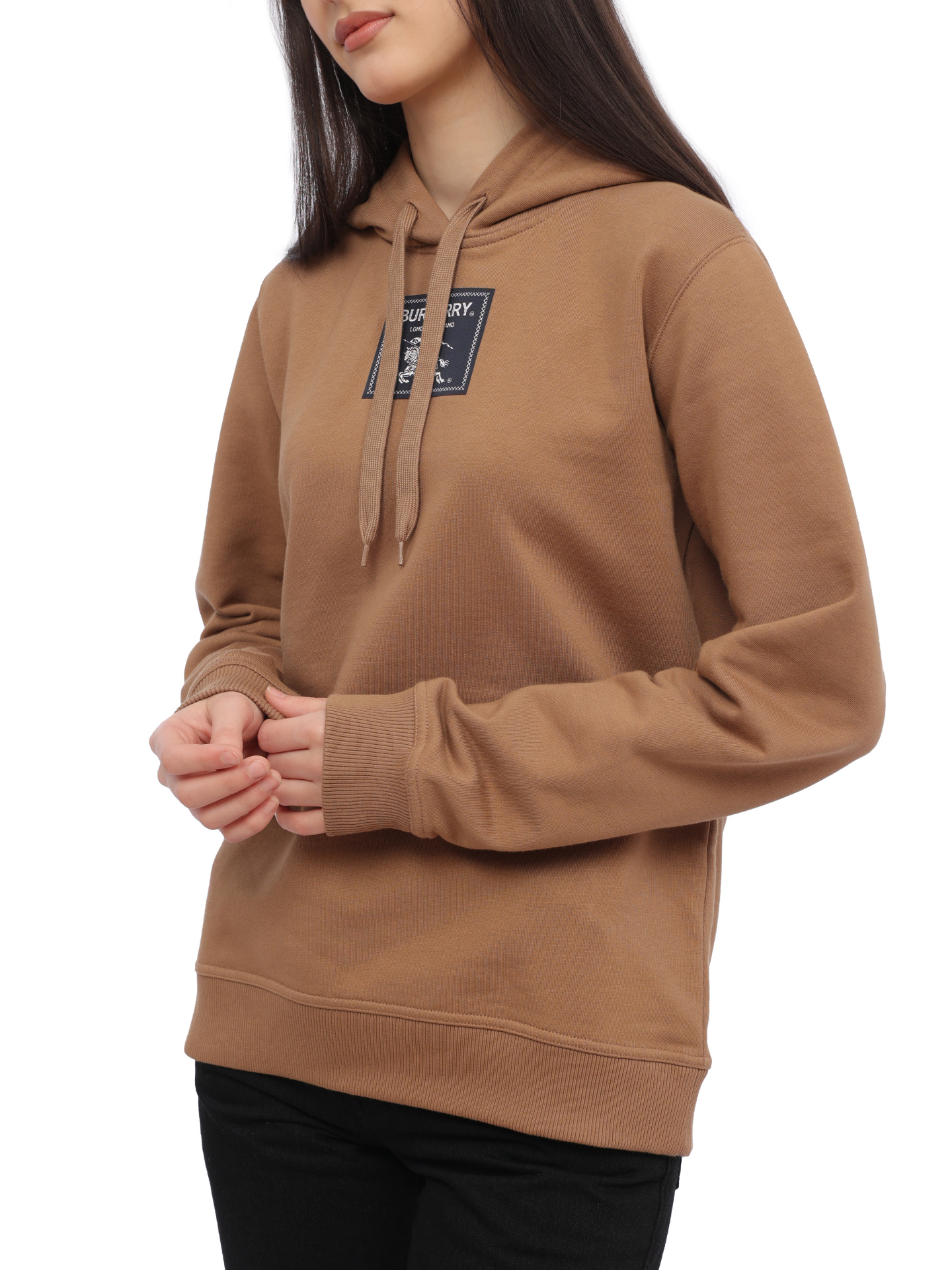 Худи Burberry 8065778 A1420 хлопковое женское — купить в интернет-магазине Verdistore