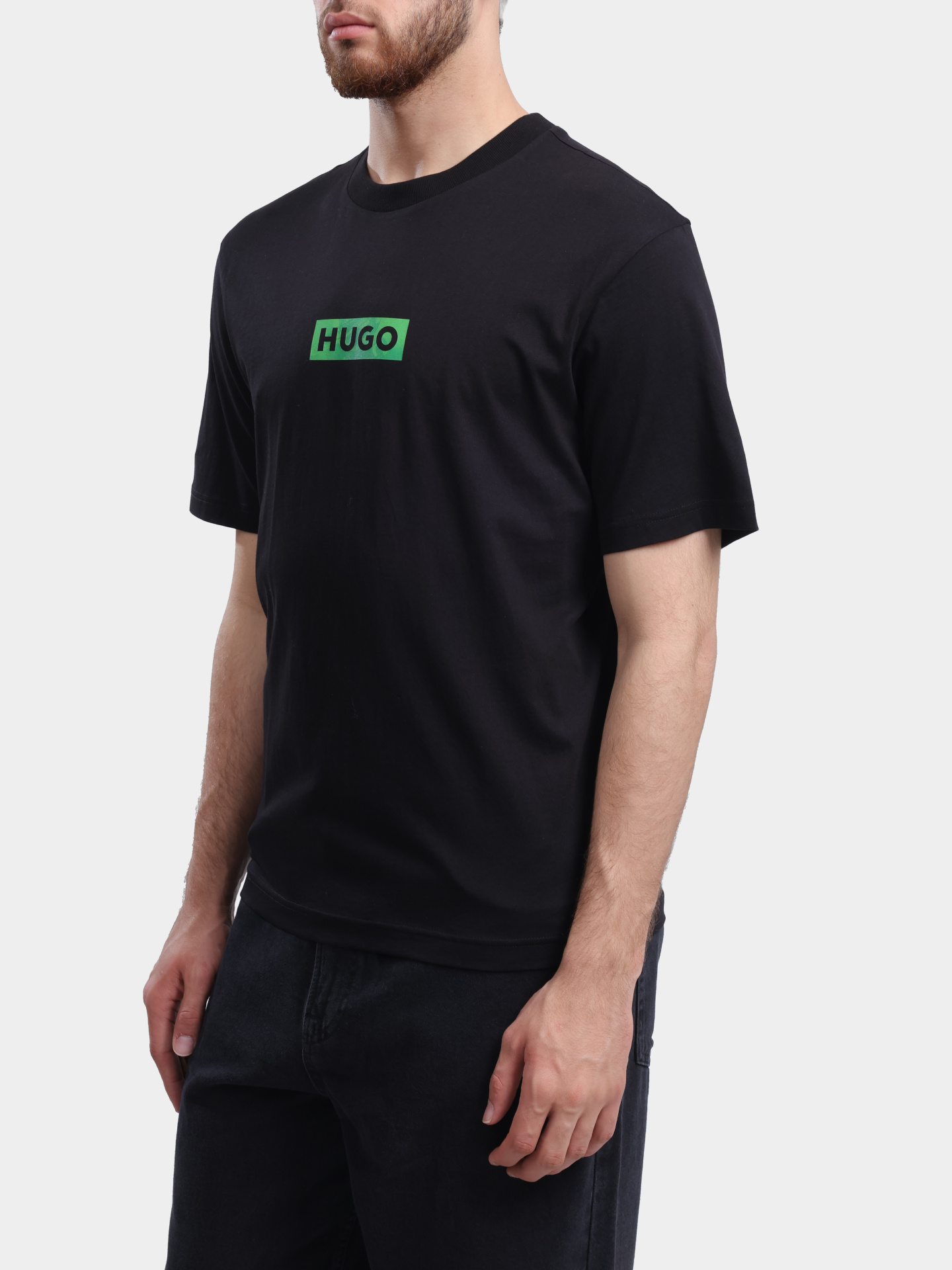 Футболка Hugo 50560048 001 хлопковая мужская — купить в интернет-магазине Verdistore