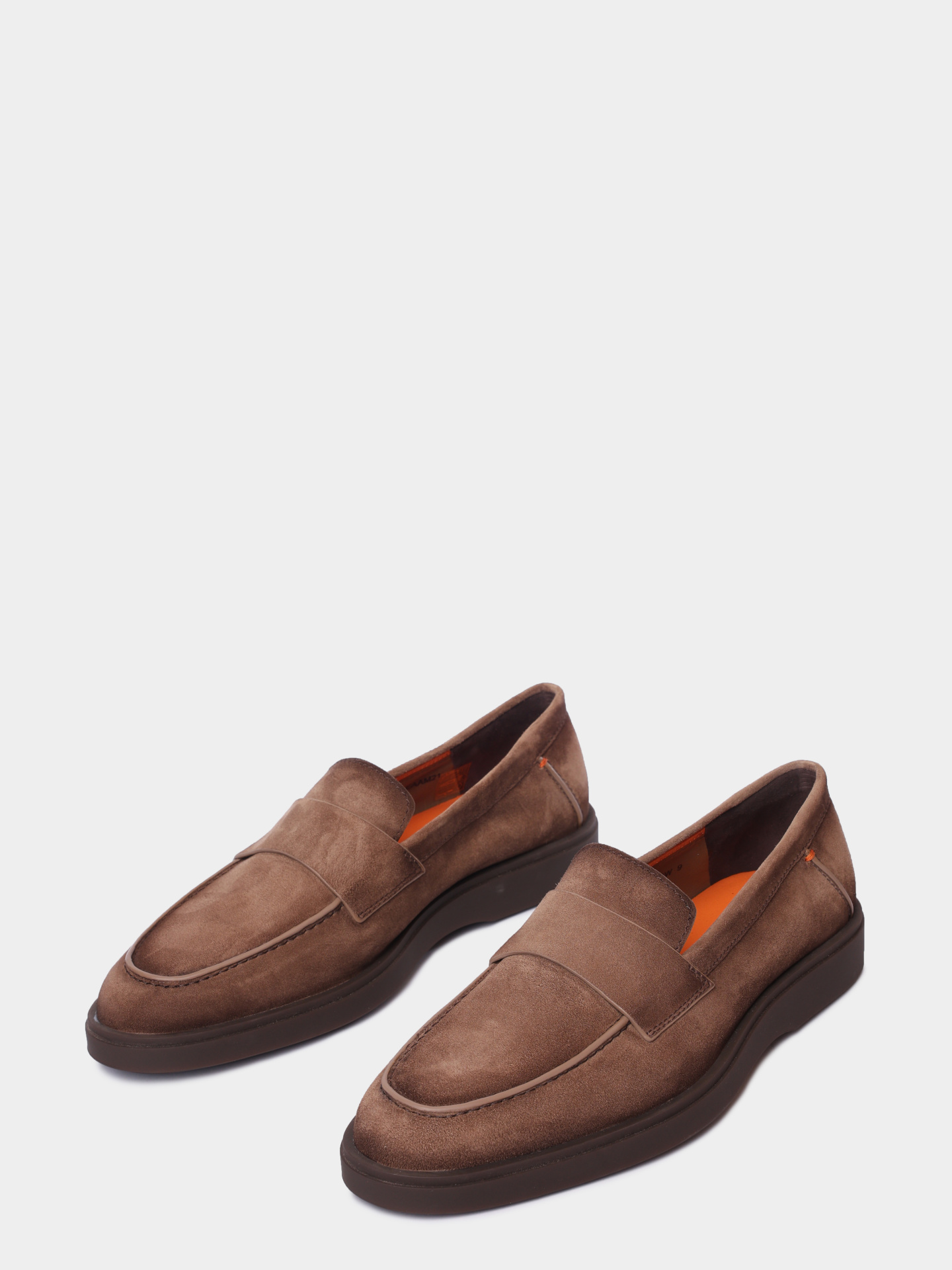 Лоферы Santoni MGDG19051DKTSEAAM21 замшевые мужские — купить в интернет-магазине Verdistore