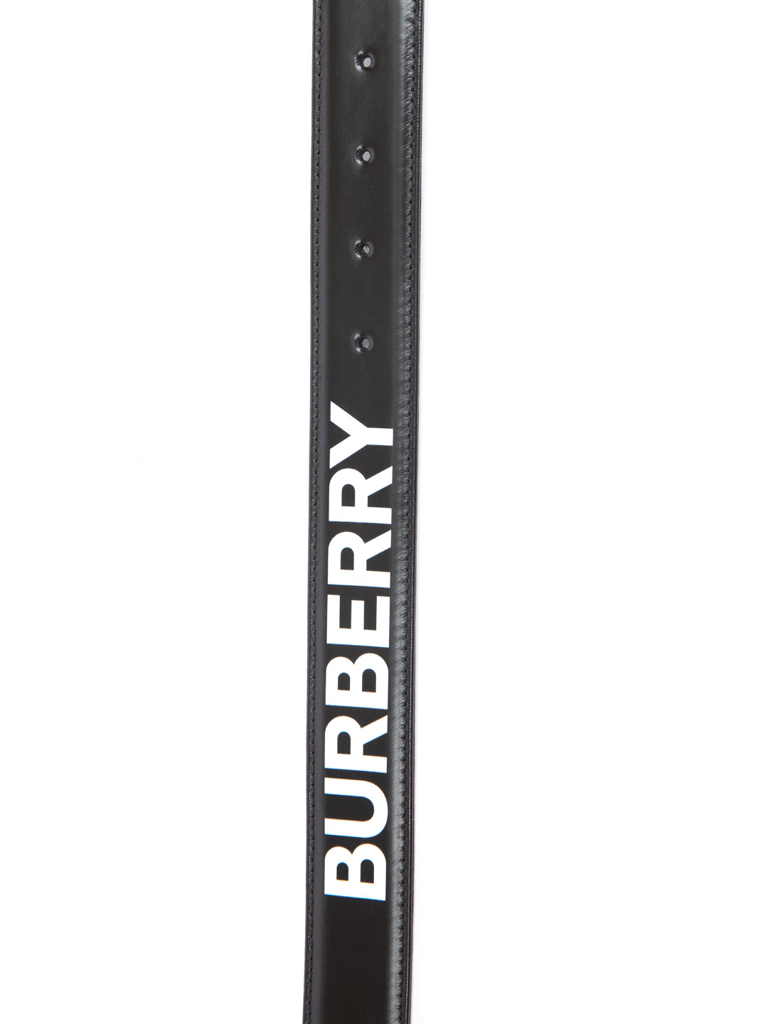 Ремень Burberry 8023474 черный женский с логотипом — купить в интернет-магазине Verdistore