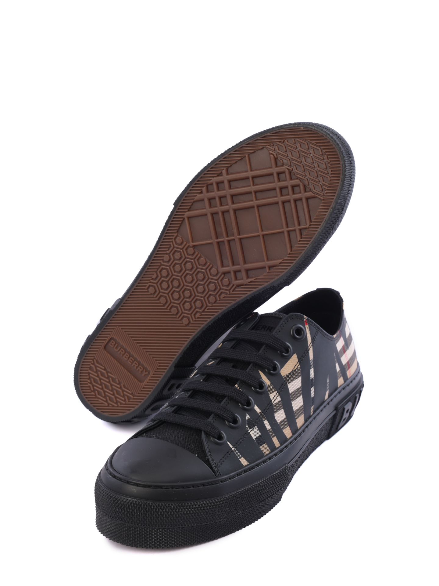 Кеды Burberry 8070831 A7026 комбинированные мужские — купить в интернет-магазине Verdistore