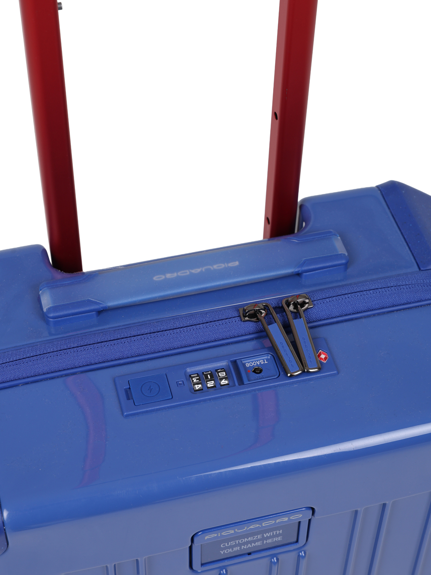 Чемодан Piquadro BV4425POP/BLU синий из поликарбоната — купить в интернет-магазине Verdistore