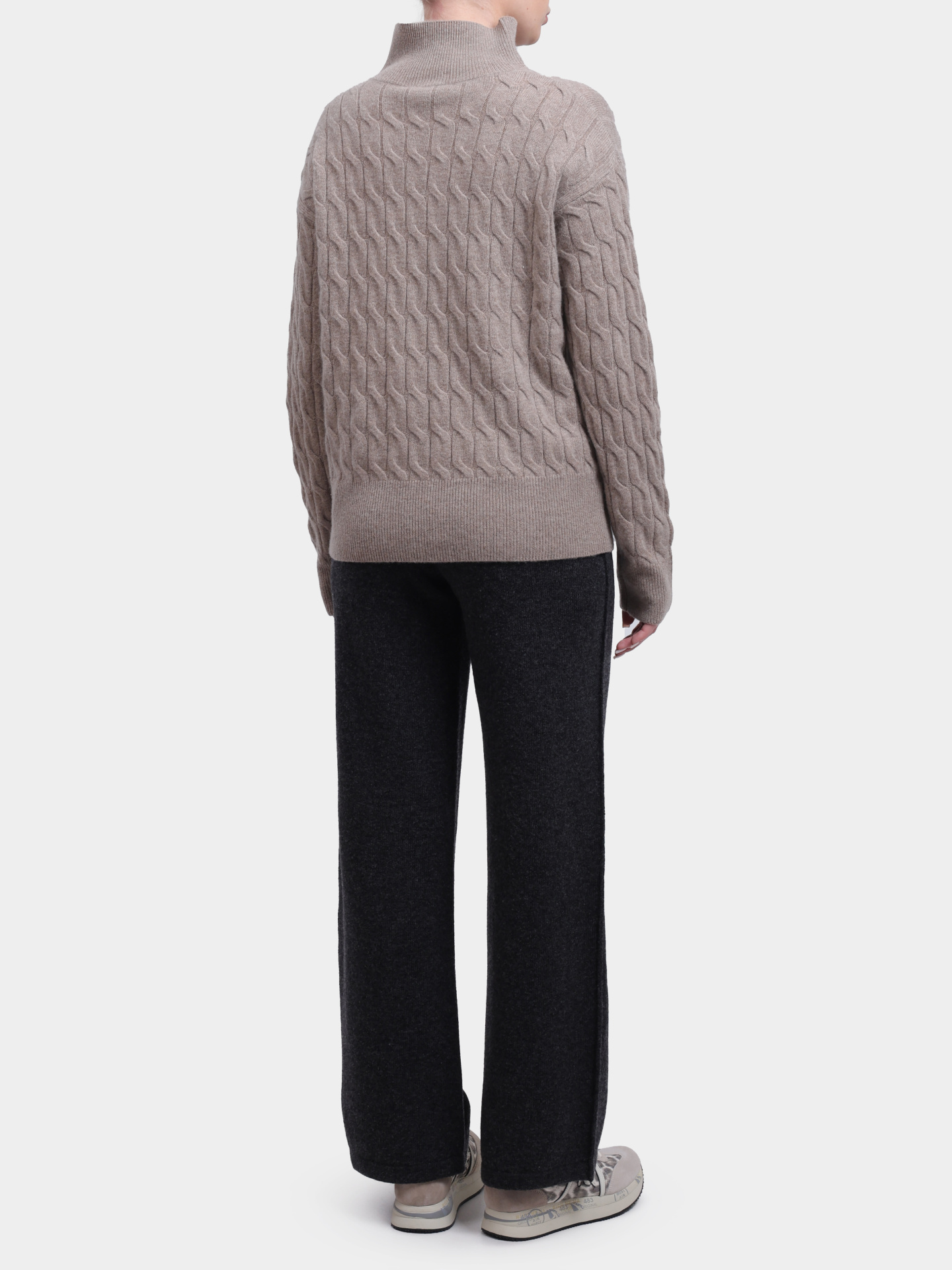 Свитер AEREO 002 бежевый женский — купить в интернет-магазине Verdistore