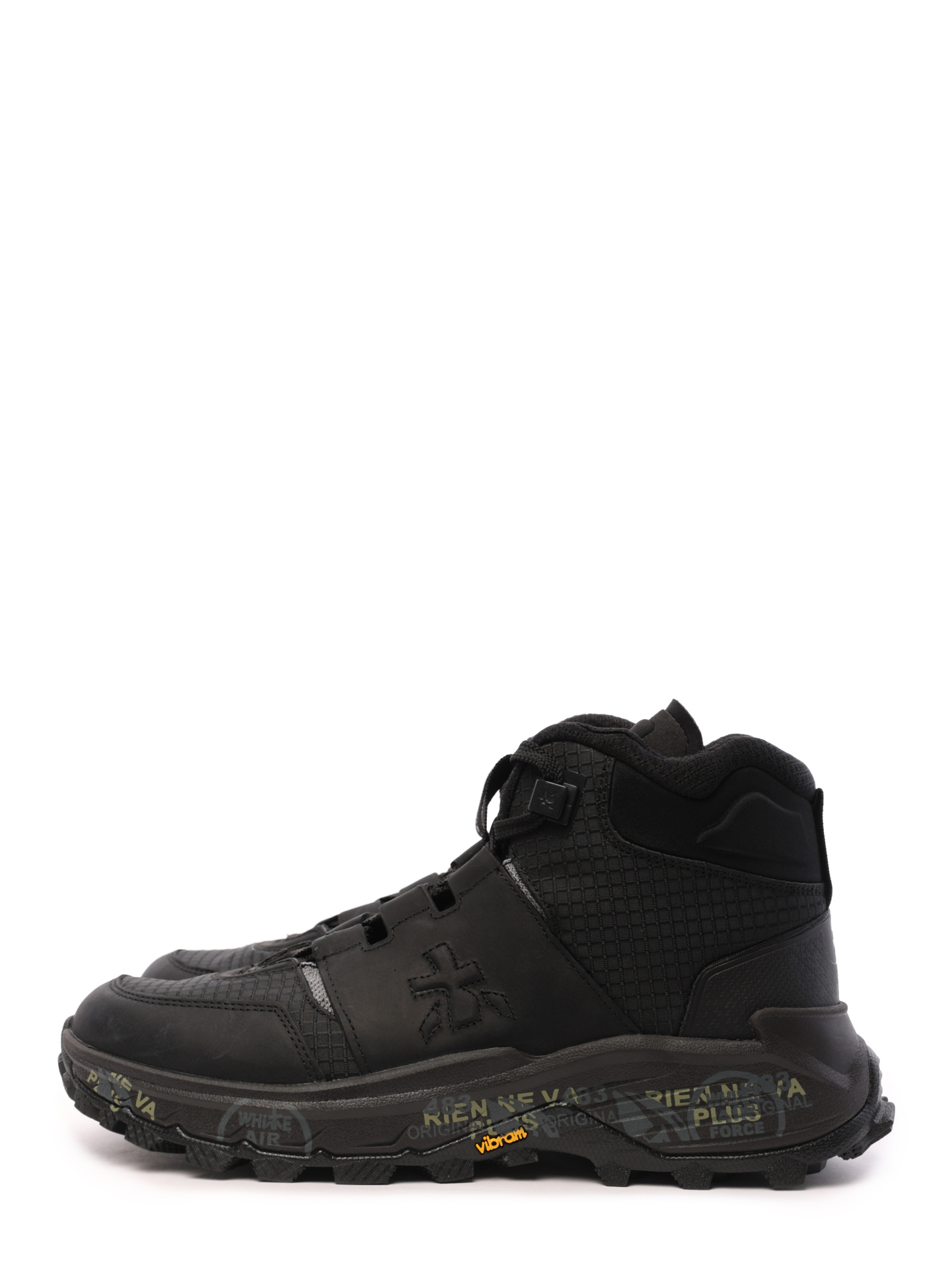 Кроссовки высокие комбинированные на массивной подошве — купить в интернет-магазине Verdistore