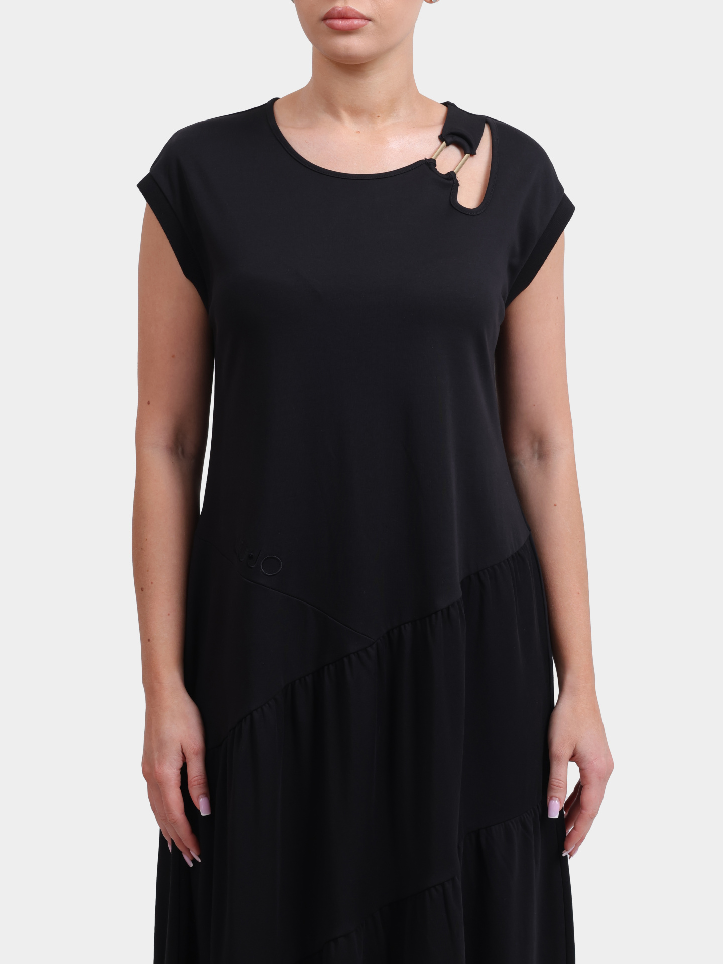 Платье Liu-Jo TA6237 J3855 22222 черное женское — купить в интернет-магазине Verdistore