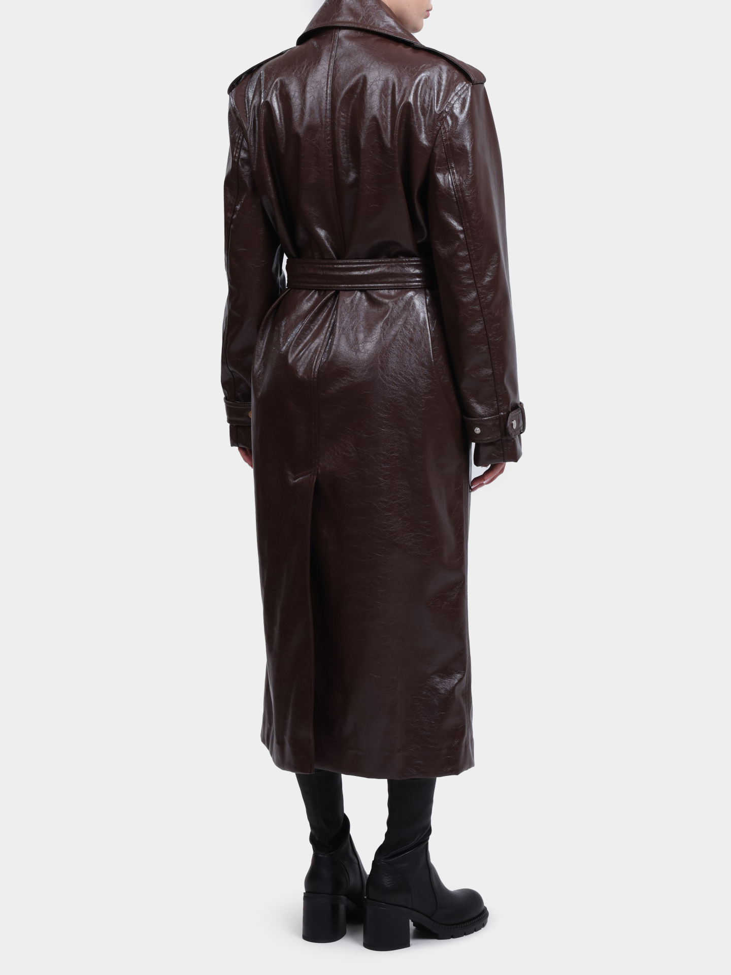 Плащ Hugo Malitte-1 50542286 201 коричневый женский — купить в интернет-магазине Verdistore