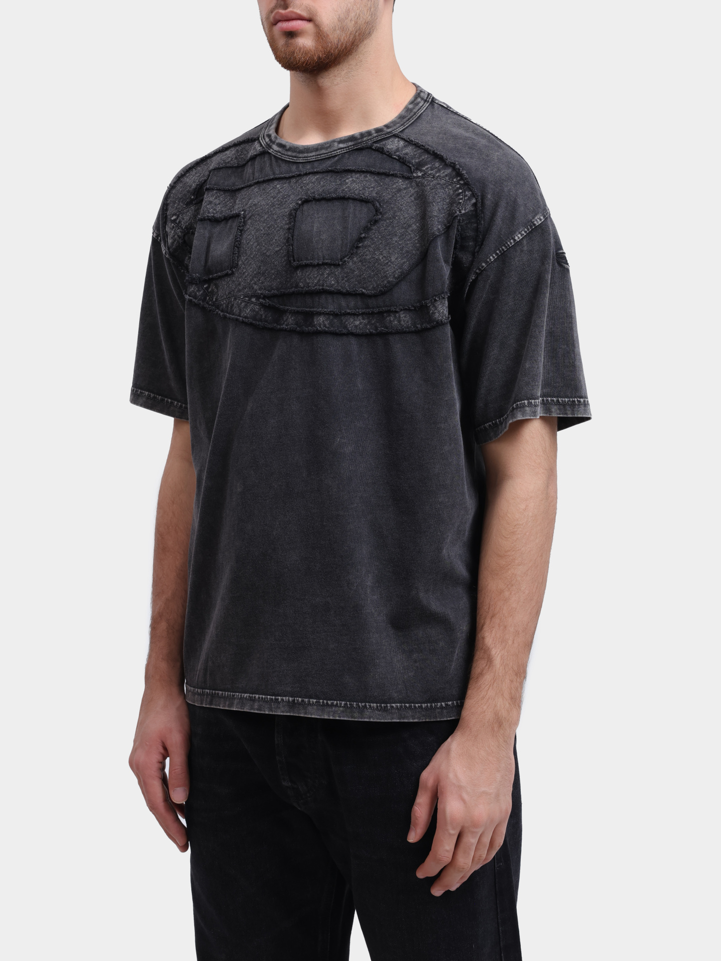 Футболка Diesel A195450HGBX9XXA хлопковая мужская — купить в интернет-магазине Verdistore