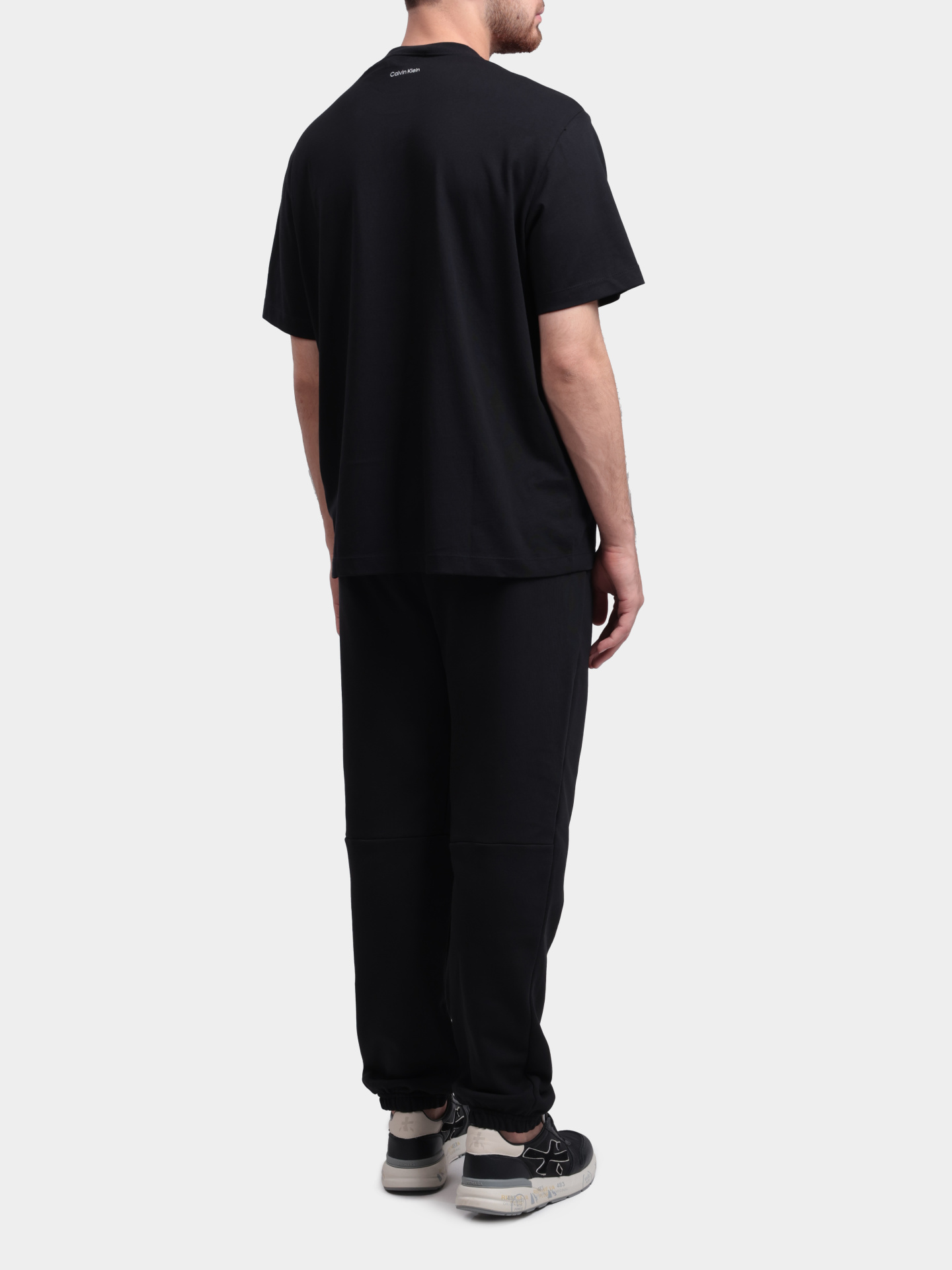Брюки спортивные Calvin Klein LVGMS6P600 UB1 черные мужские — купить в интернет-магазине Verdistore