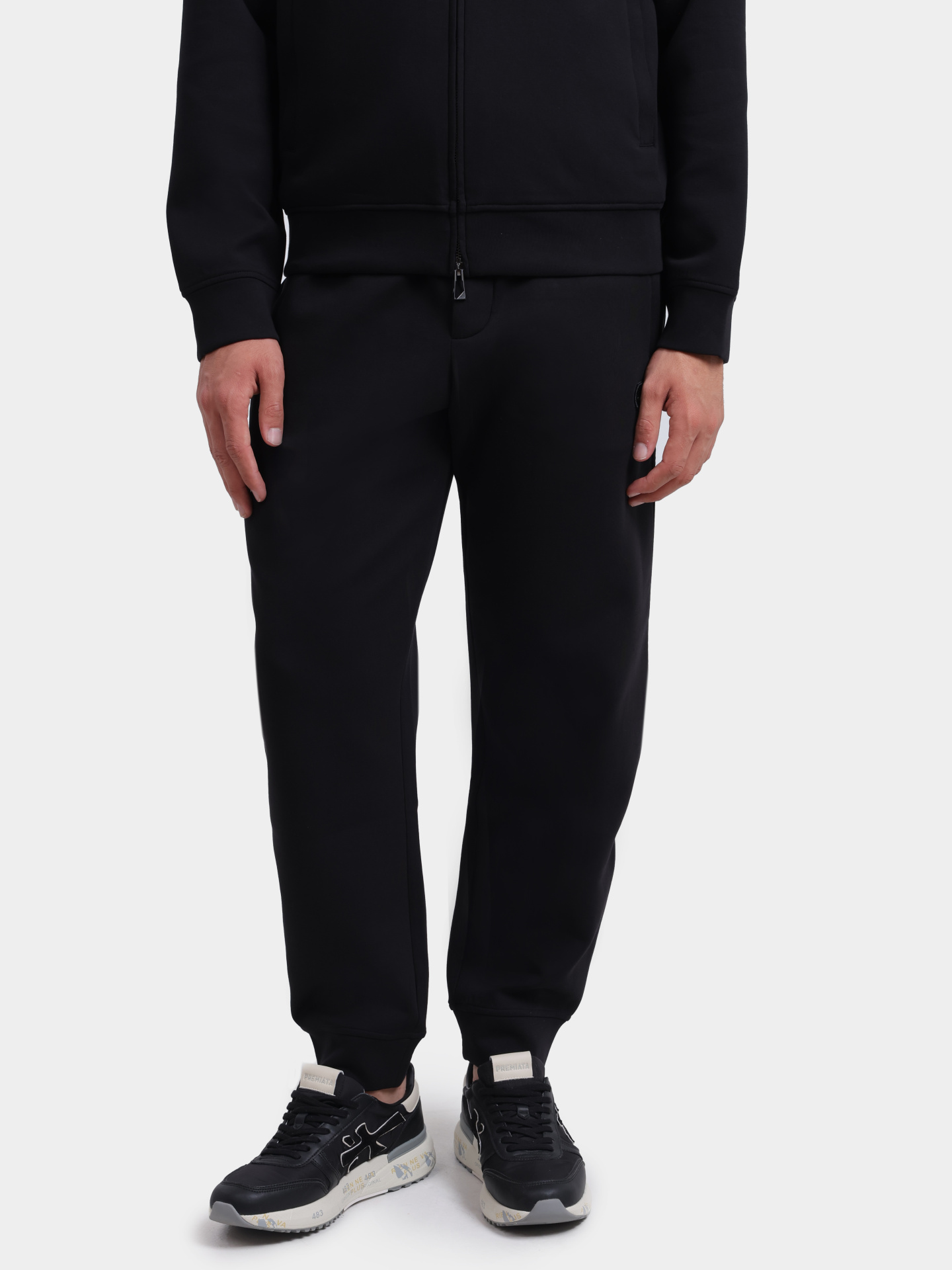 Джоггеры Emporio Armani EM004539 AF10013 UC001 хлопковые мужские — купить в интернет-магазине Verdistore