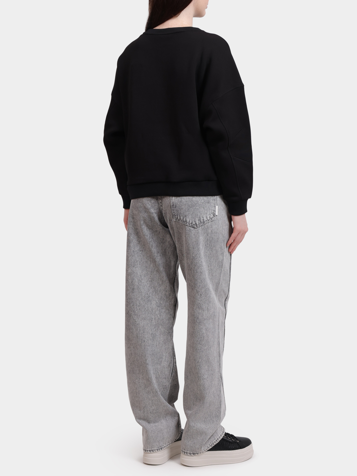 Джинсы Armani Exchange XW001404 AF16180 M8088 серые женские — купить в интернет-магазине Verdistore