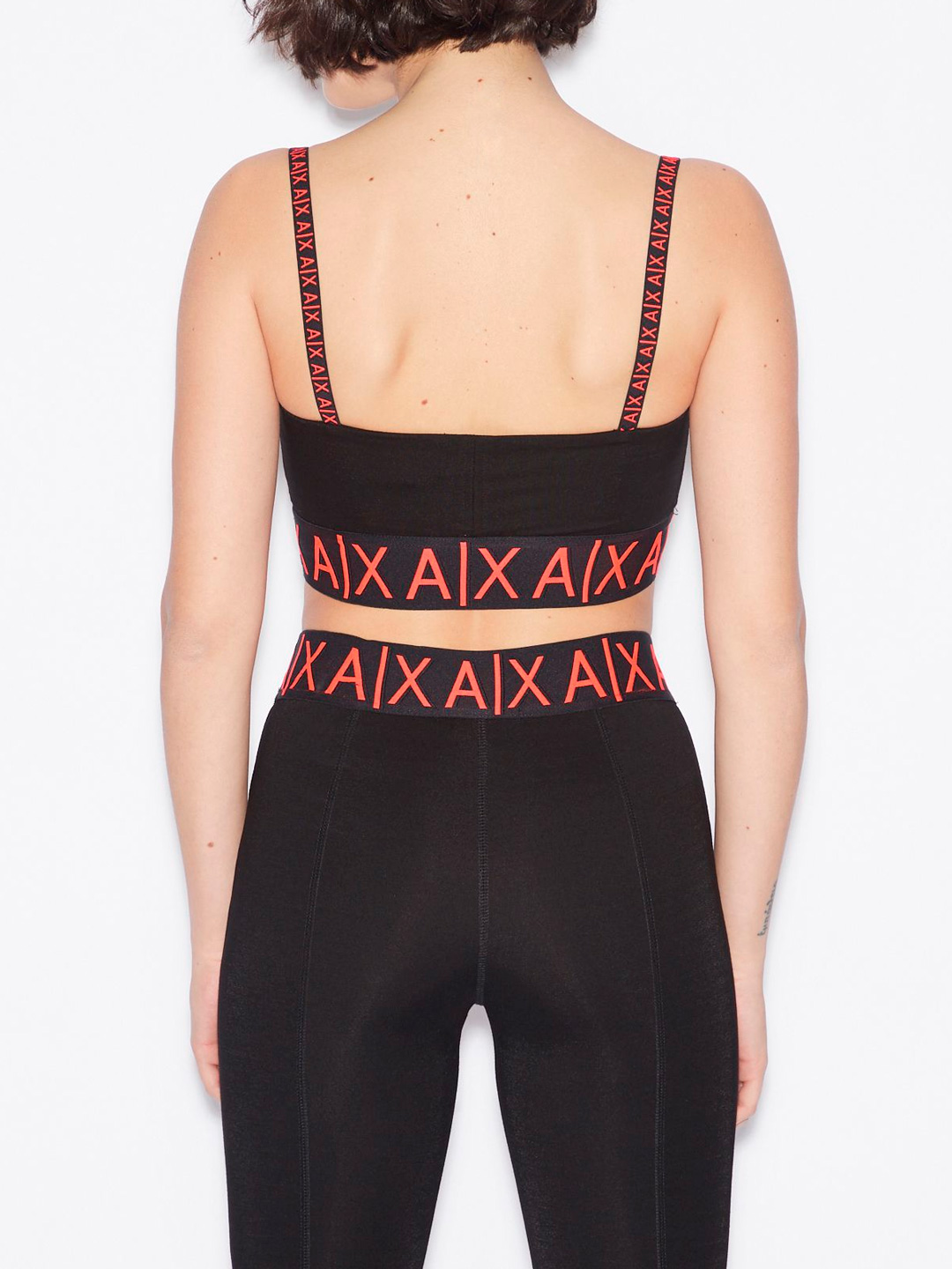 Топ Armani Exchange 3GYMEF укороченный женский с логотипом — купить в интернет-магазине Verdistore