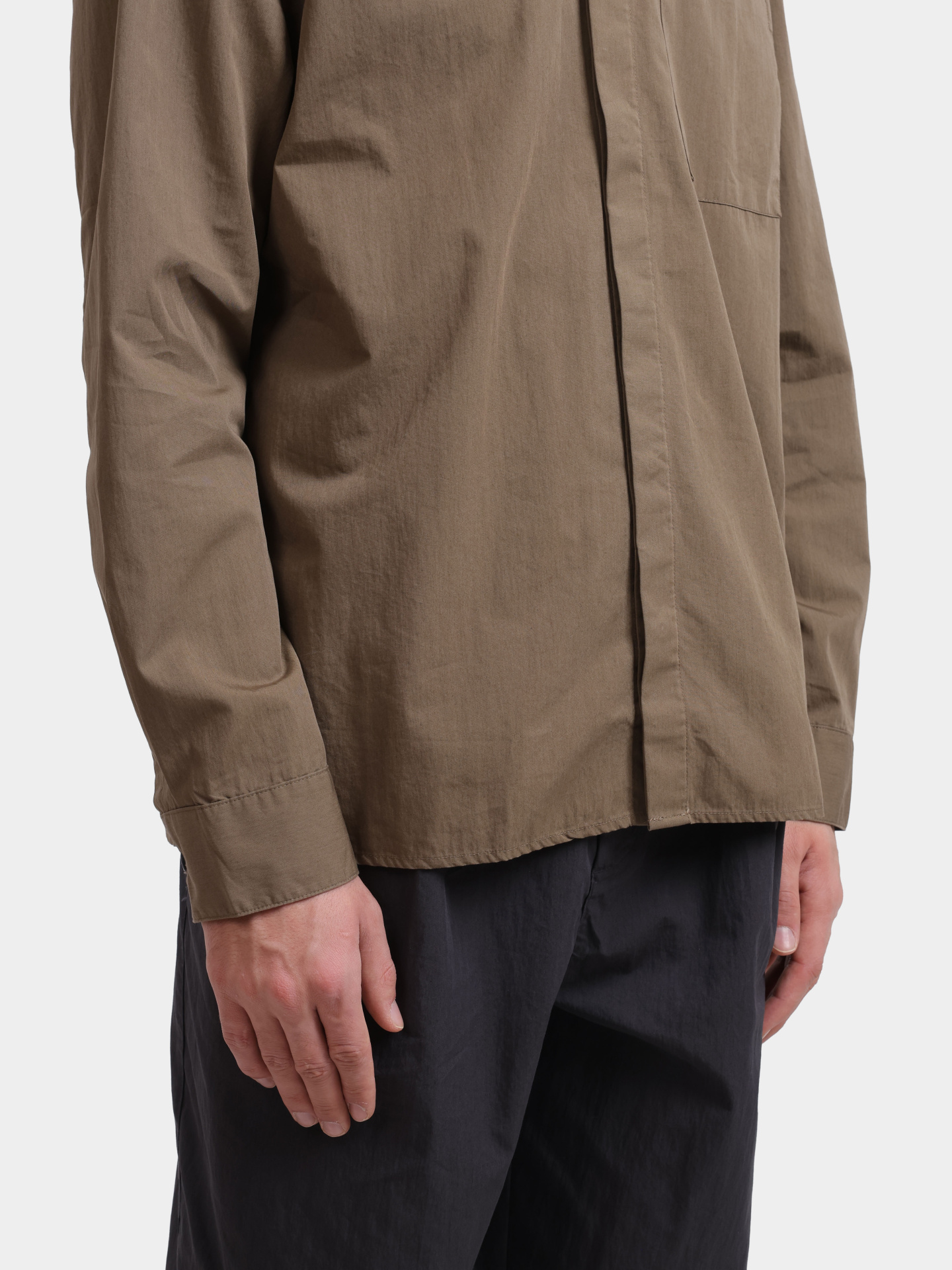 Рубашка Calvin Klein LV04LC128G VFB хаки мужская — купить в интернет-магазине Verdistore