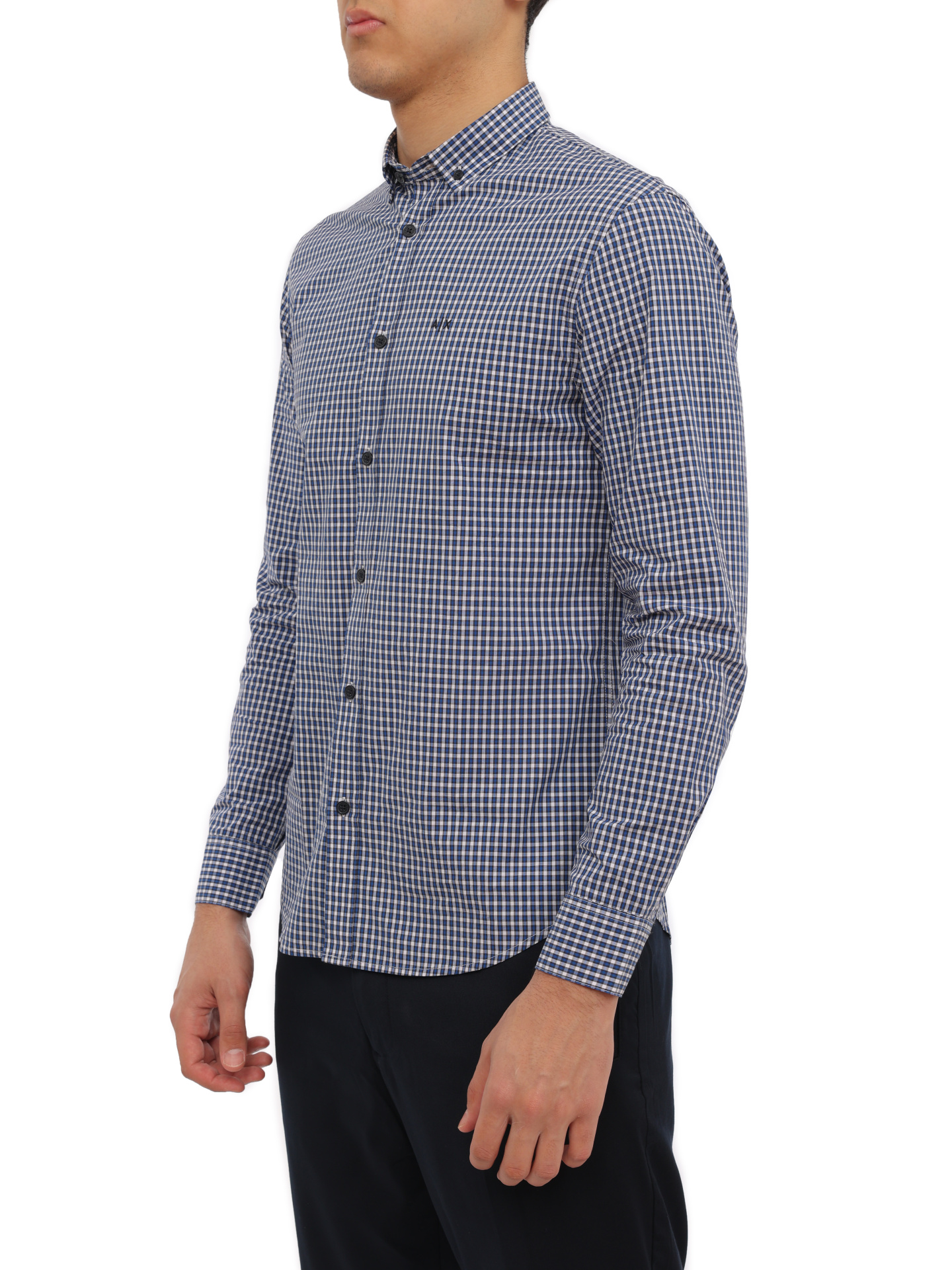 Рубашка Armani Exchange 6RZC12 ZNYTZ 51AJ клетчатая мужская — купить в интернет-магазине Verdistore
