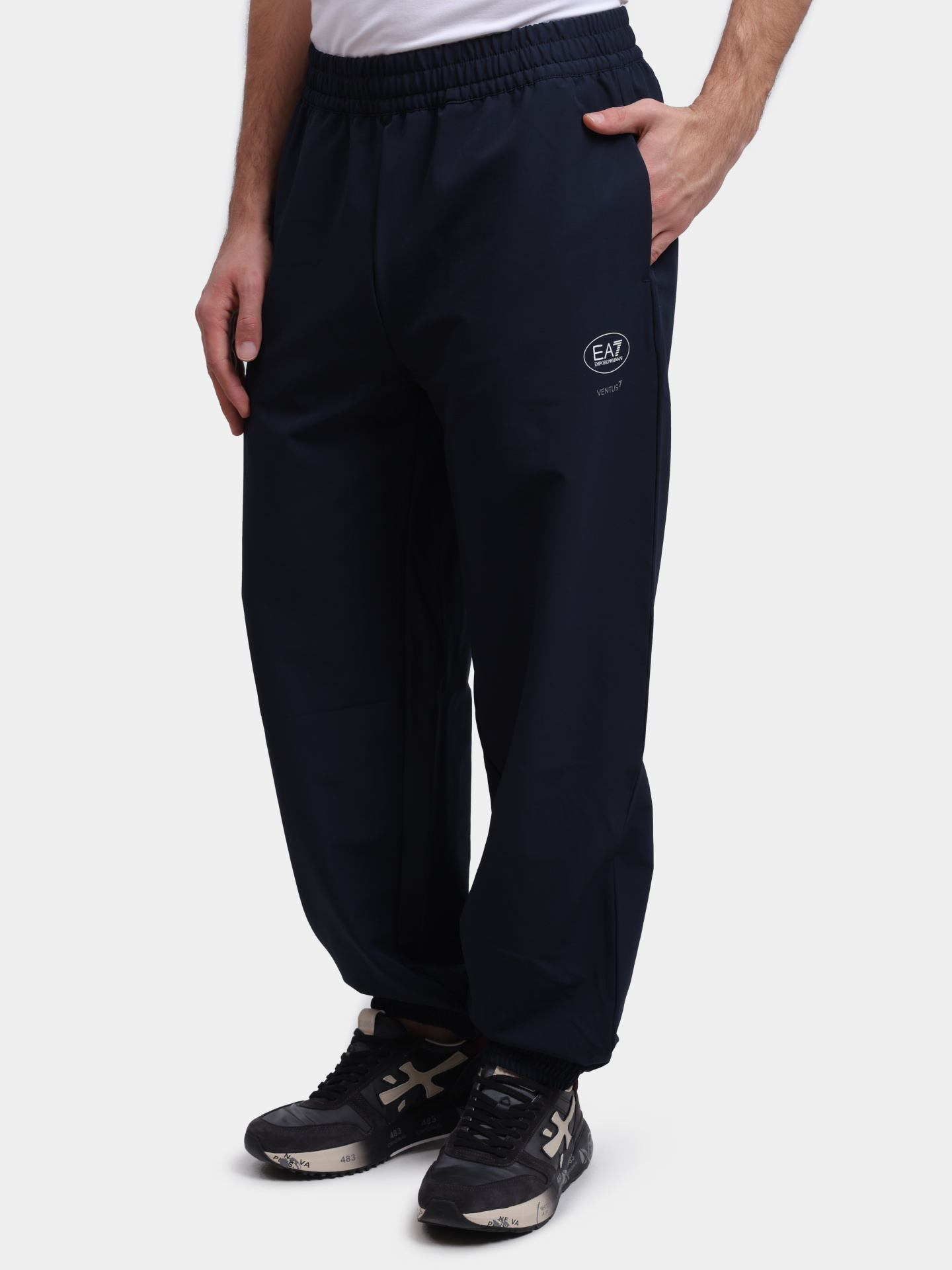 Костюм спортивный EA7 7M000836 AF13555 UB102 темно-синий мужской — купить в интернет-магазине Verdistore