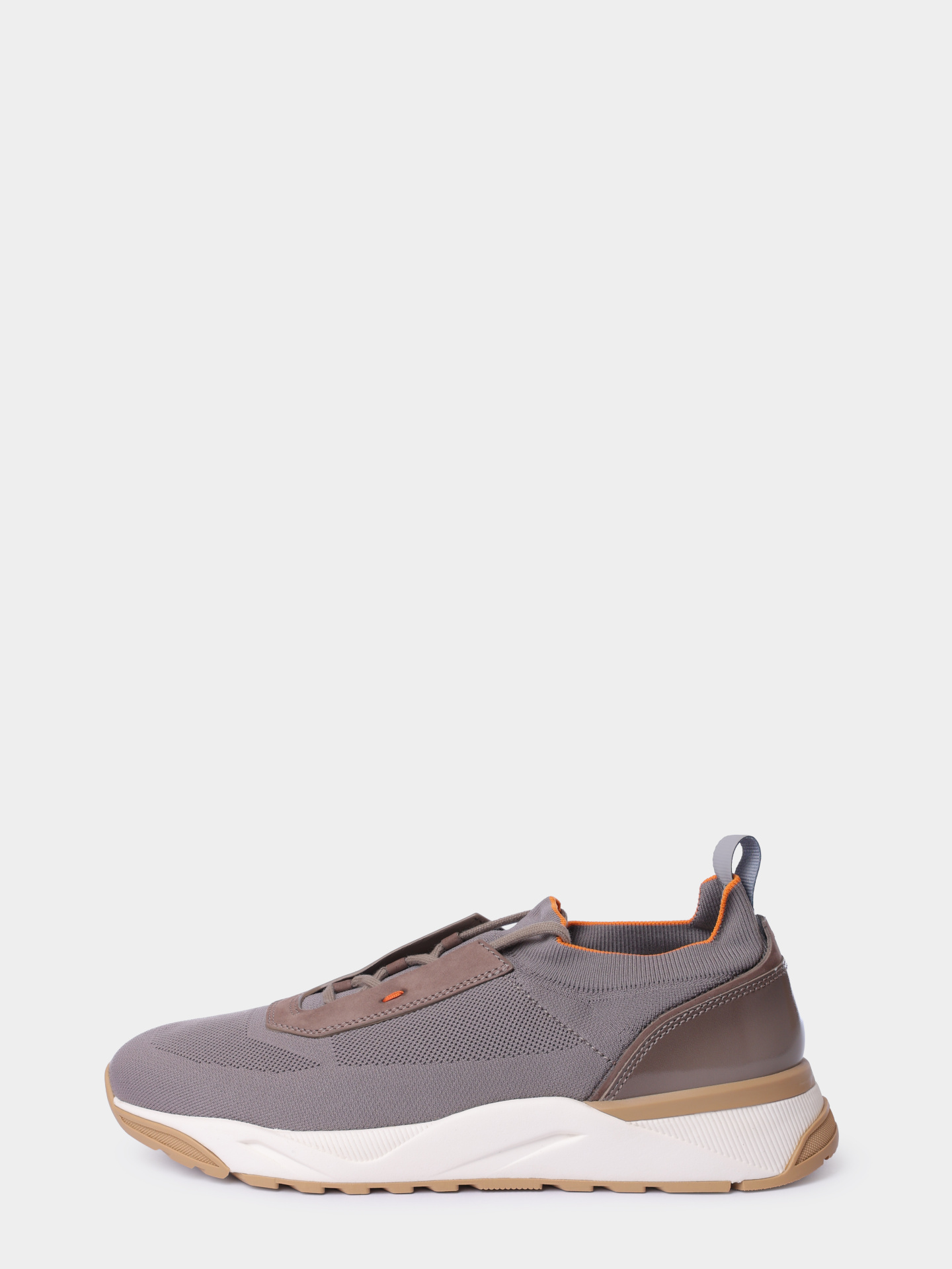 Кроссовки Santoni MBIG21601BICCHODE62 текстильные мужские — купить в интернет-магазине Verdistore