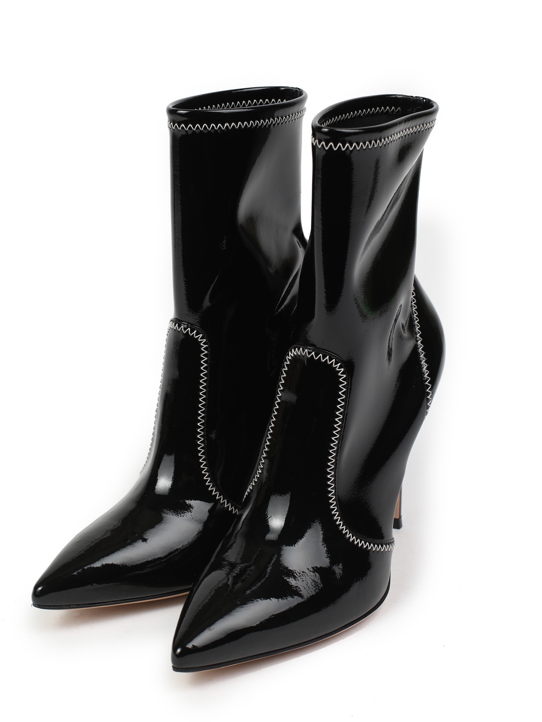 Ботильоны Gianvito Rossi G73881 лаковые женские — купить в интернет-магазине Verdistore