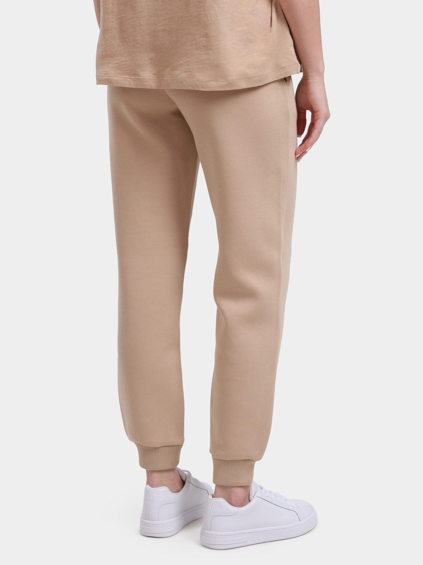 Джоггеры Armani Exchange XW001287 AF16134 U1051 бежевые женские — купить в интернет-магазине Verdistore