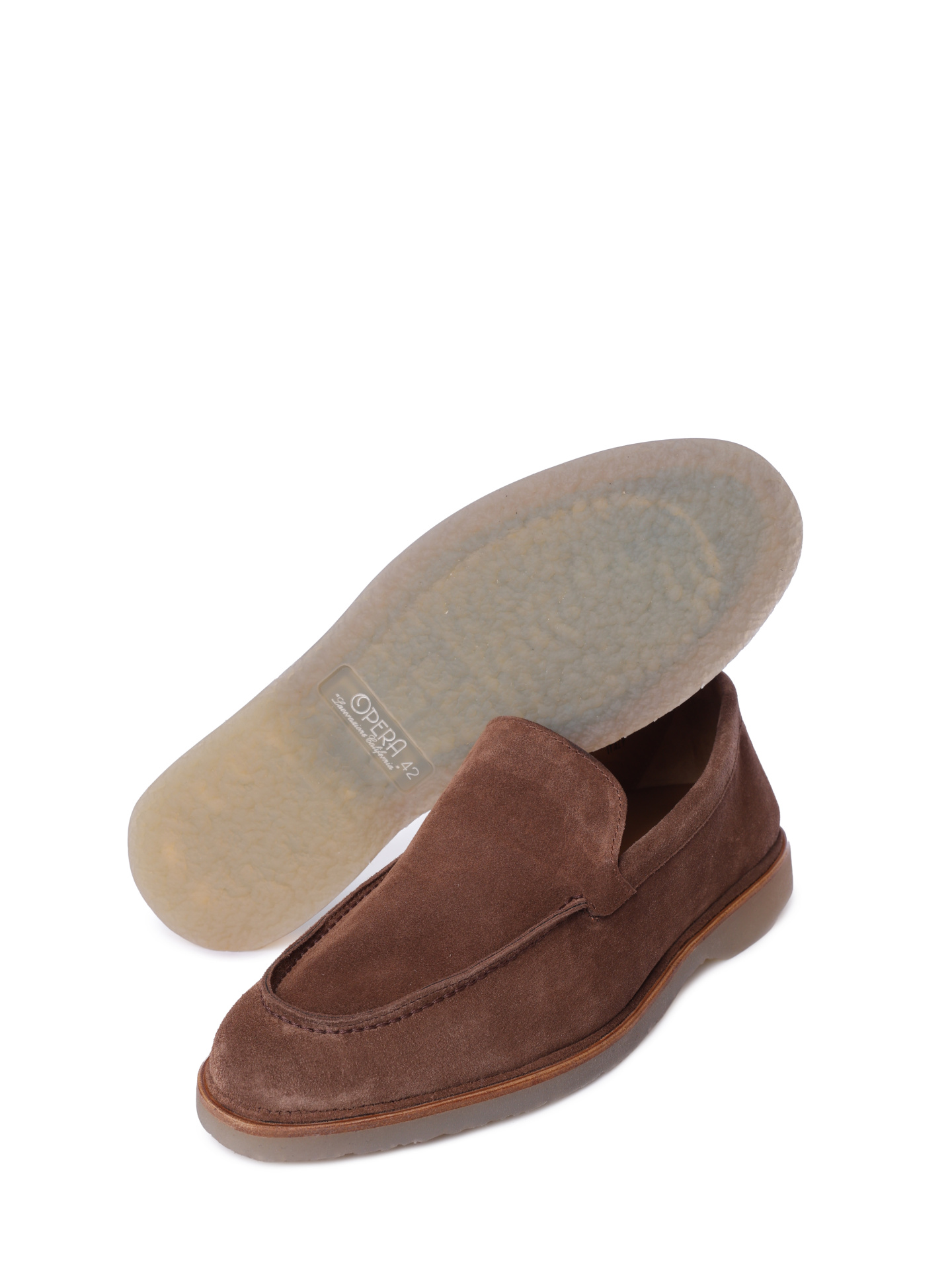 Лоферы Antonio Maurizi 16031 ALONSO / NATURE 866 светло-коричневые мужские замшевые — купить в интернет-магазине Verdistore