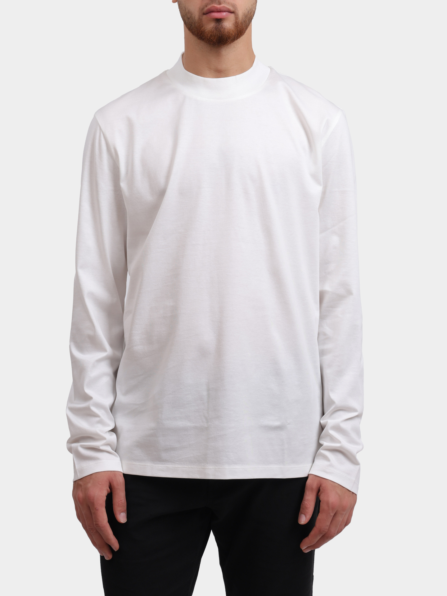 Лонгслив Hugo 50544281 102 белый мужской — купить в интернет-магазине Verdistore