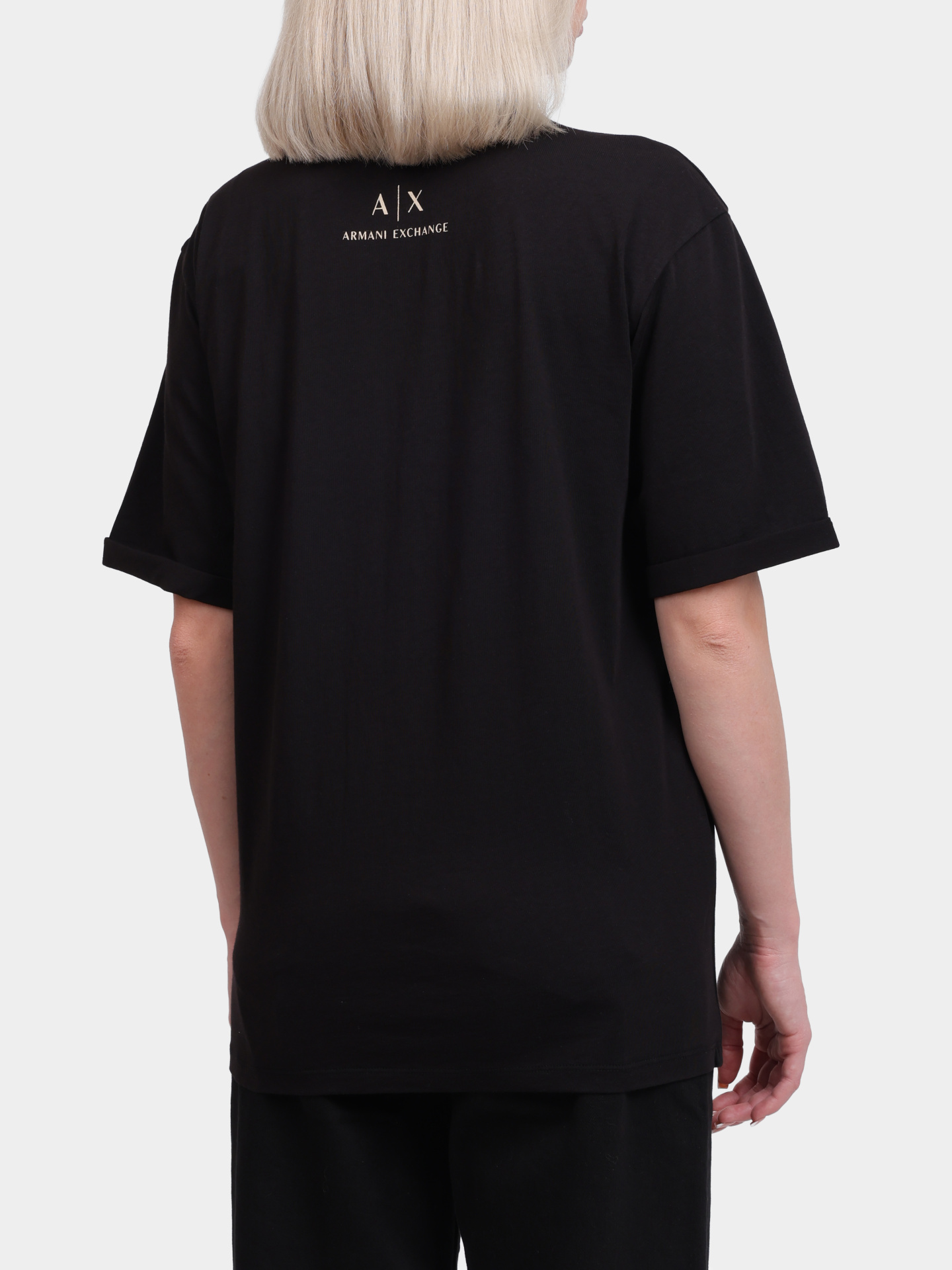 Футболка Armani Exchange XW000524 AF13237 UC001 хлопковая женская — купить в интернет-магазине Verdistore