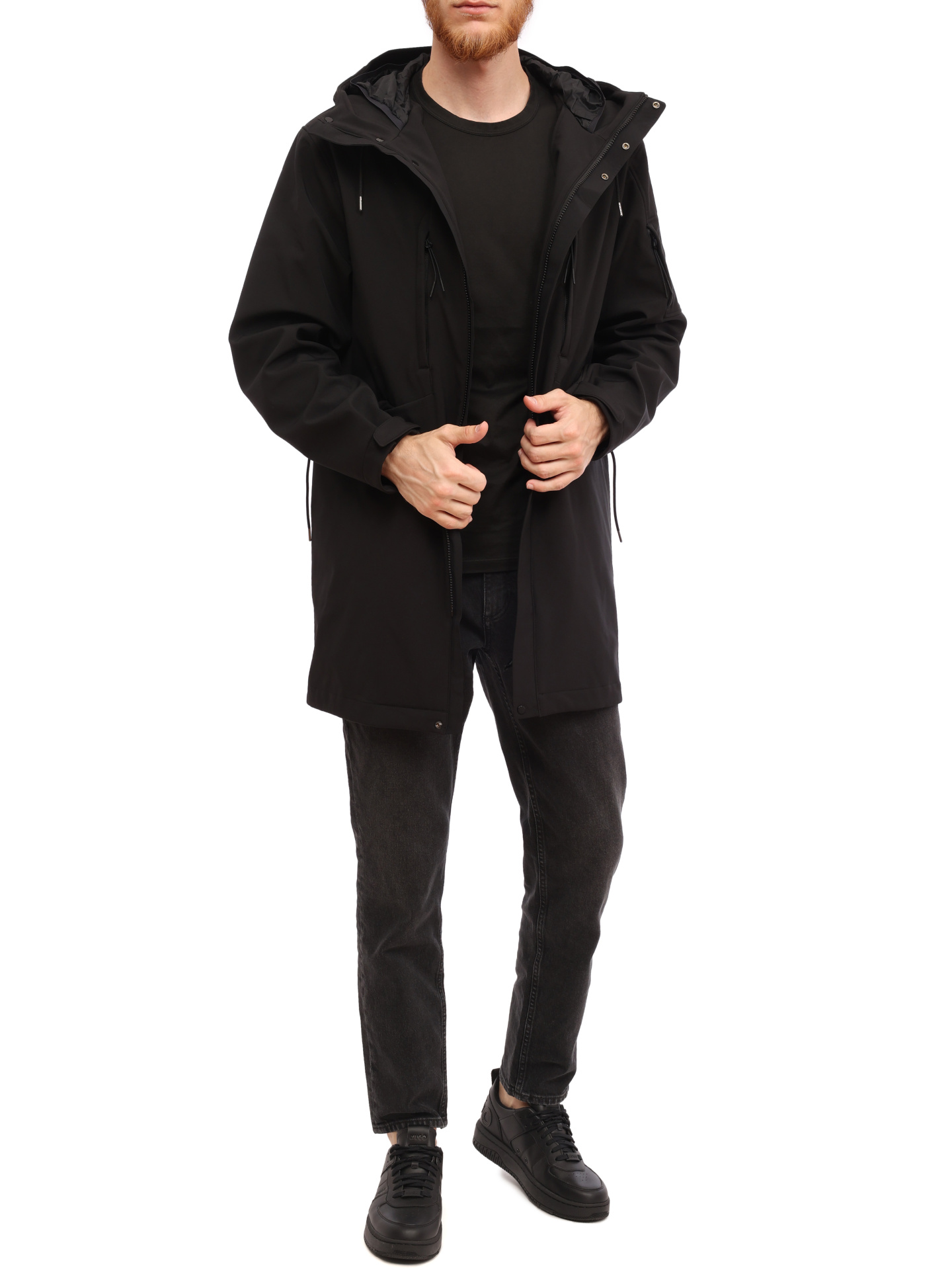 Парка C.P. Company 15CMOW012A006097A черная мужская — купить в интернет-магазине Verdistore