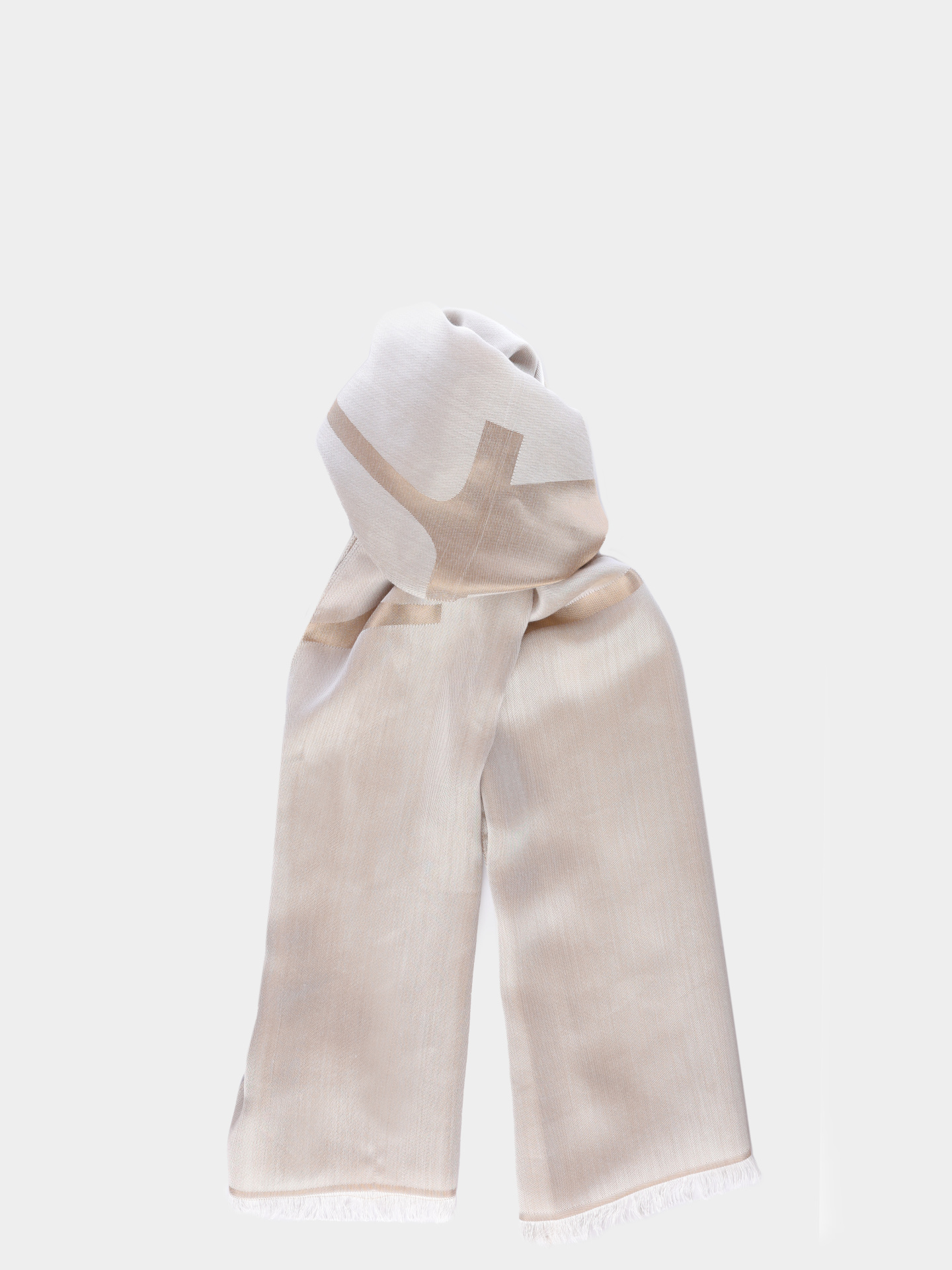 Шарф Armani Exchange XW000883 AF13399 F6036 бежевый женский — купить в интернет-магазине Verdistore