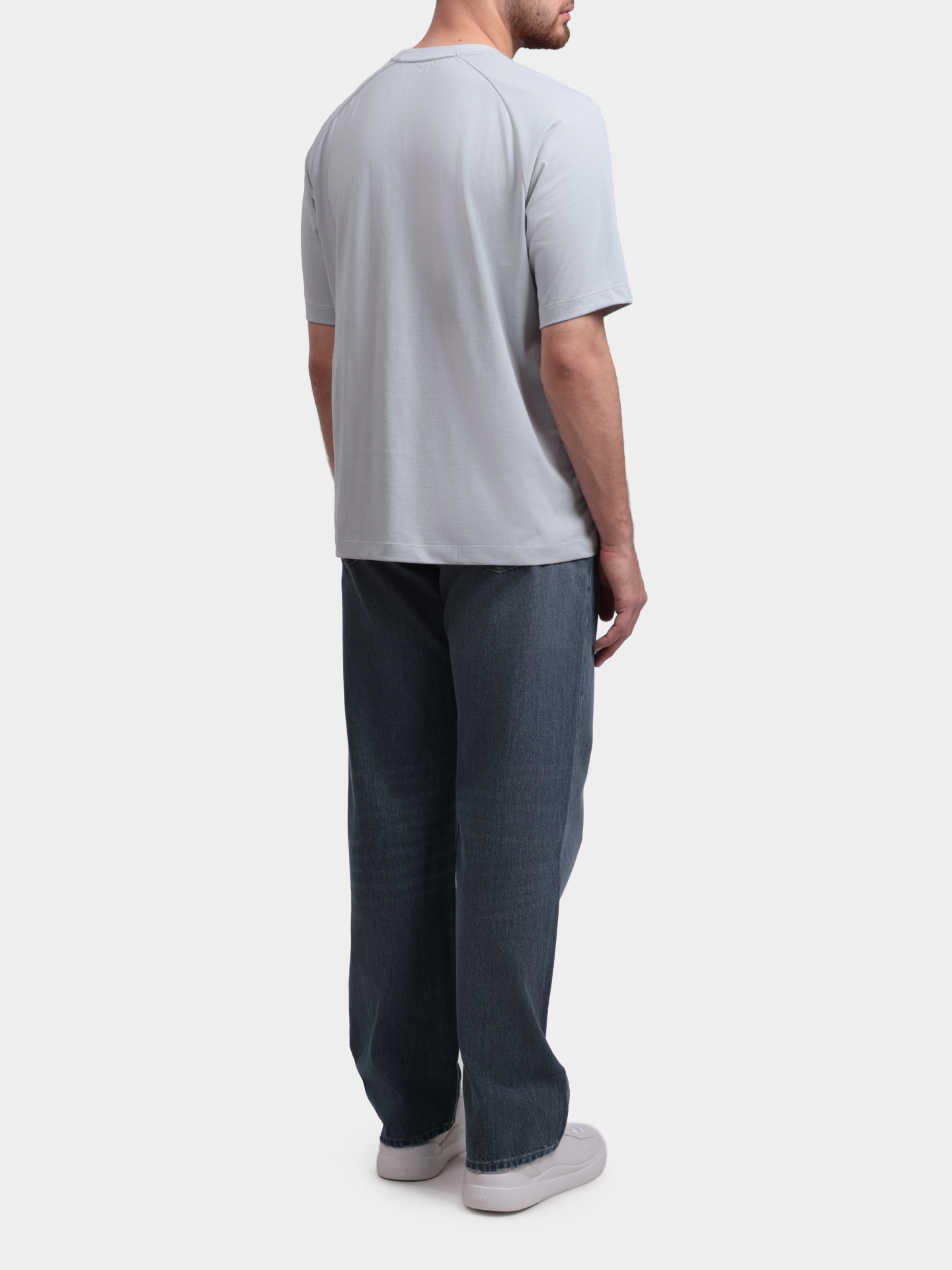 Футболка Calvin Klein LVGMS6K101 PCU серая мужская — купить в интернет-магазине Verdistore