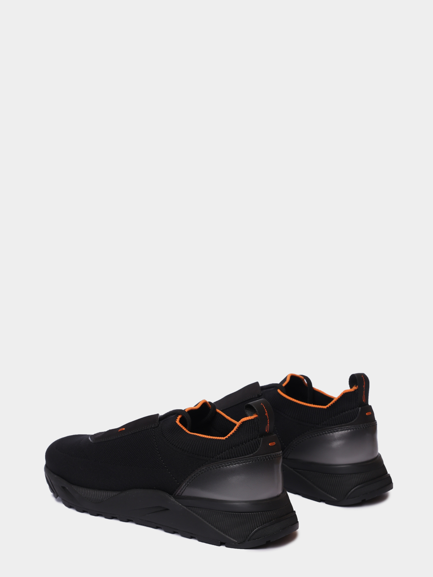 Кроссовки Santoni MBIG21601NERNHODN01 комбинированные мужские — купить в интернет-магазине Verdistore