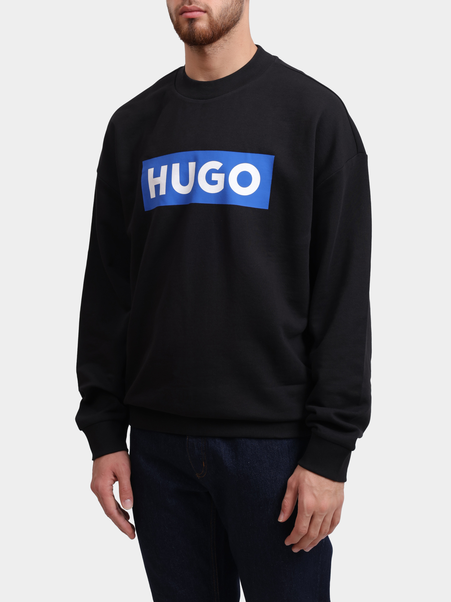 Свитшот Hugo 50522375 001 хлопковый мужской — купить в интернет-магазине Verdistore