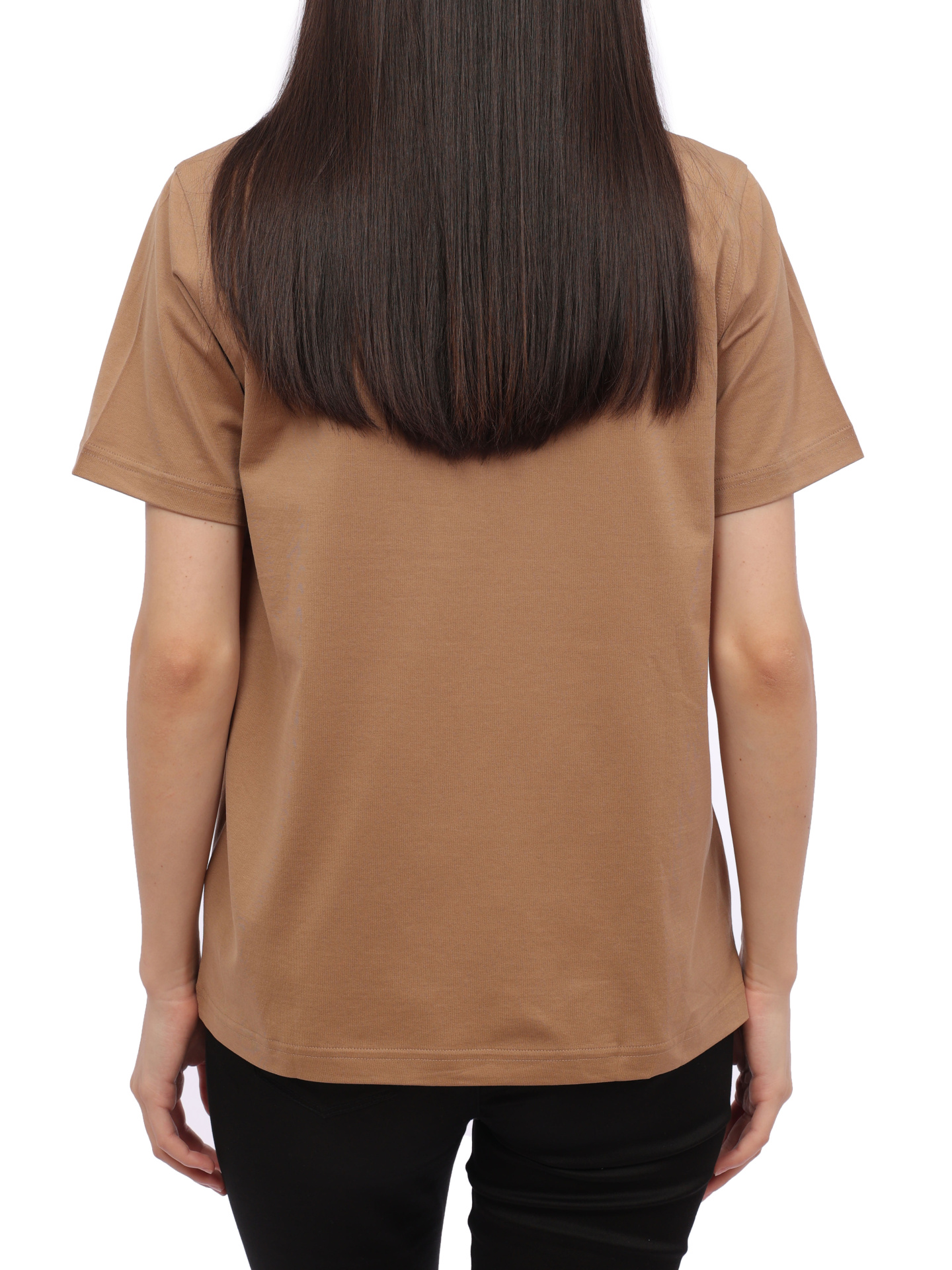 Футболка Burberry 8060703 A1420 хлопковая женская — купить в интернет-магазине Verdistore