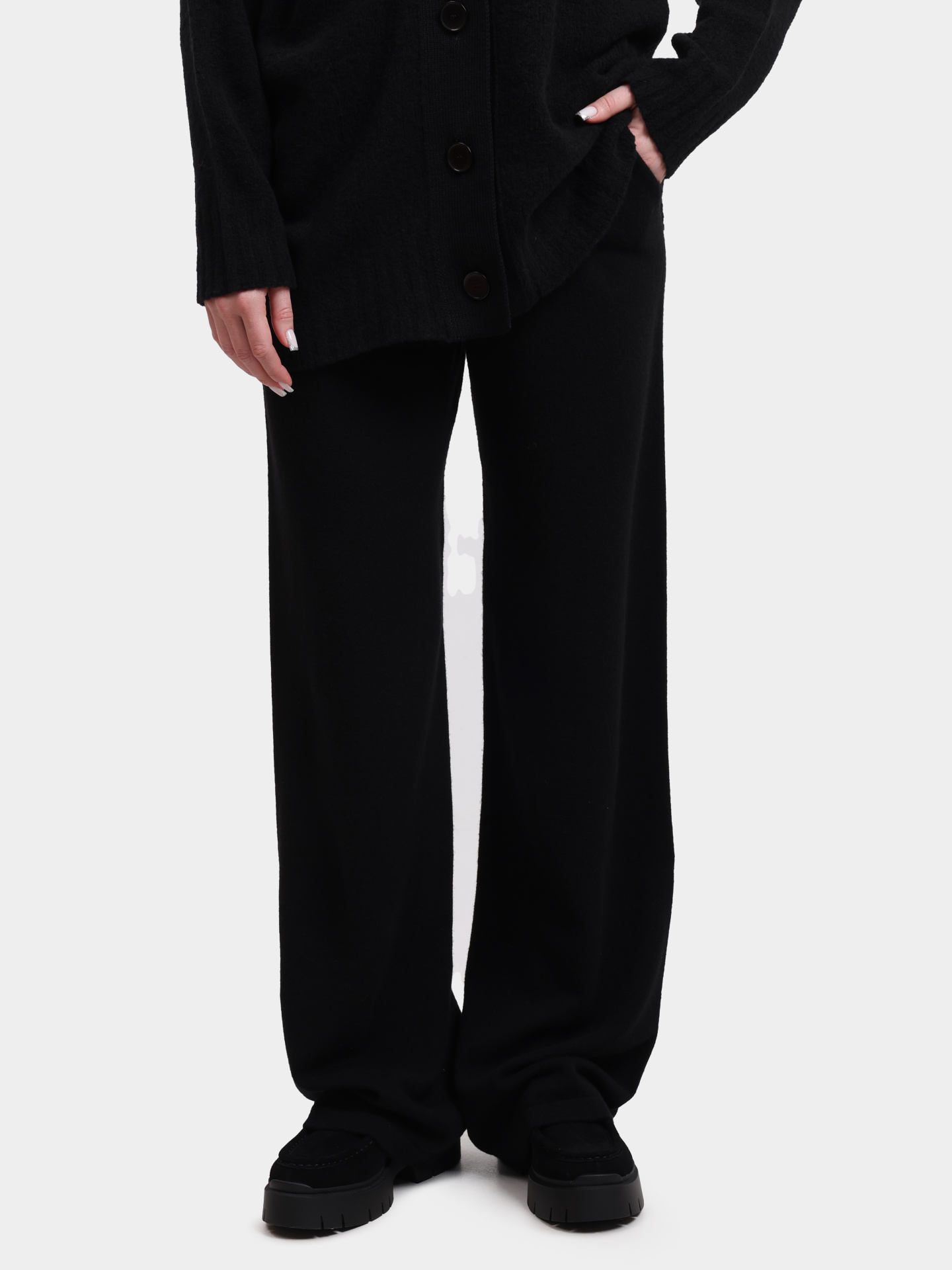 Брюки AD-4245Q 2002 черные женские  — купить в интернет-магазине Verdistore