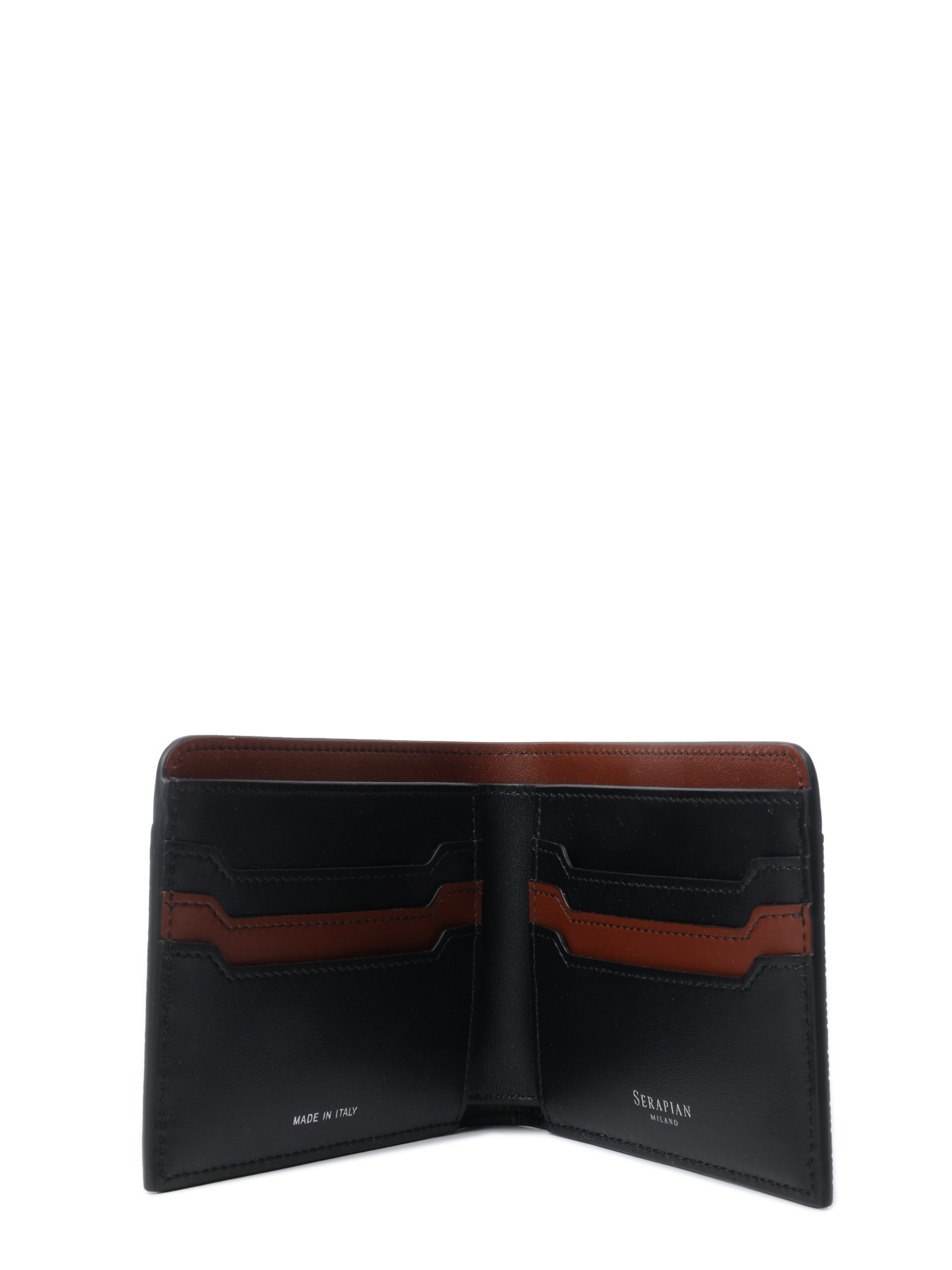 Портмоне комбинированный с маленьким логотипом — купить в интернет-магазине Verdistore