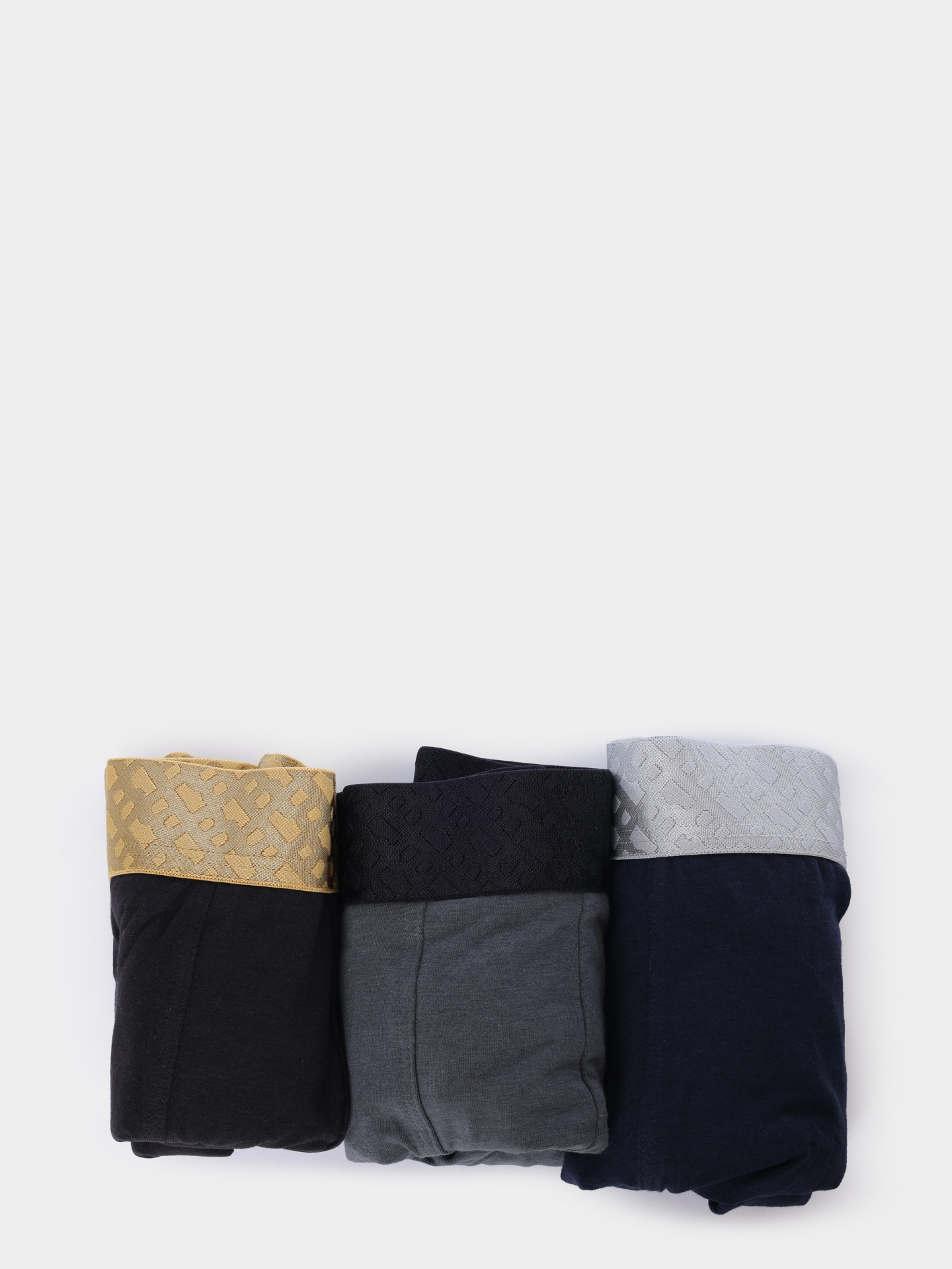 Комплект трусов 3 пары BOSS Black Trunk 3P MetallicM G 10259785 01 50546808 970 — купить в интернет-магазине Verdistore