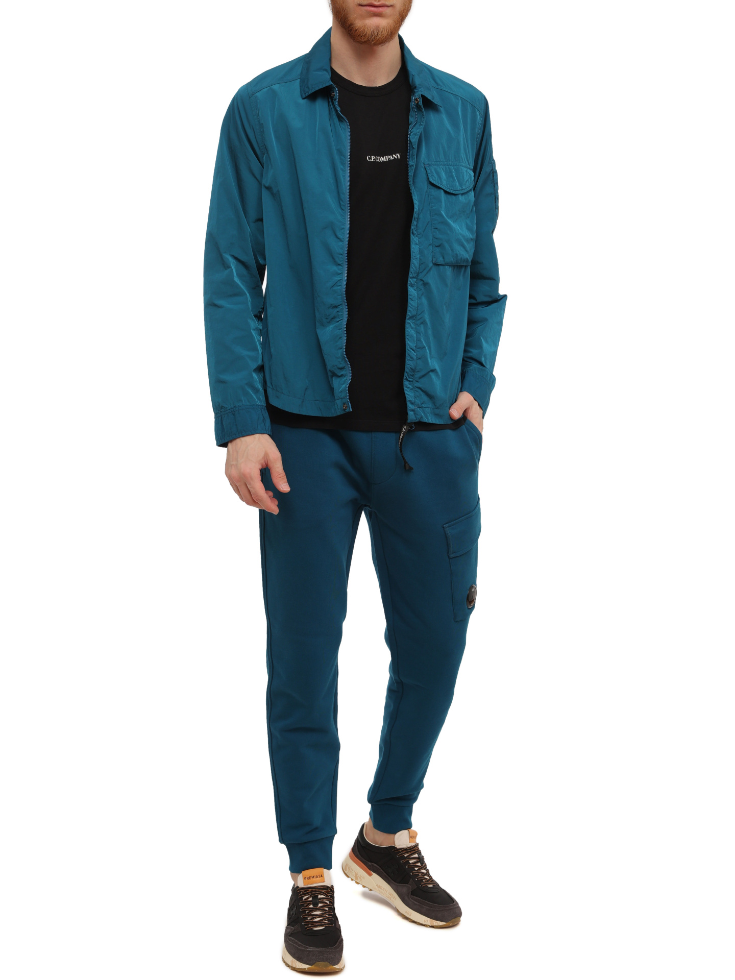 Куртка C.P. Company 16CMOS039A-005904G 848 синяя мужская — купить в интернет-магазине Verdistore